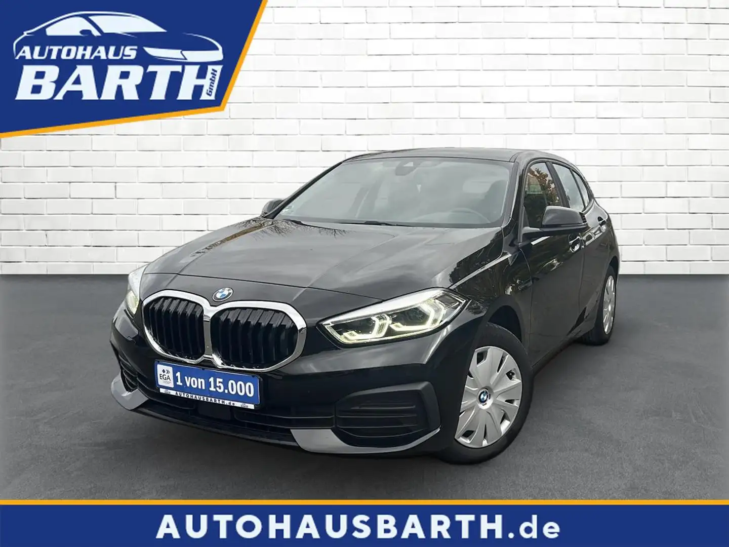 BMW 116 1er - 116d *LED*Navi*SHZ*PDC*AUT* Noir - 1