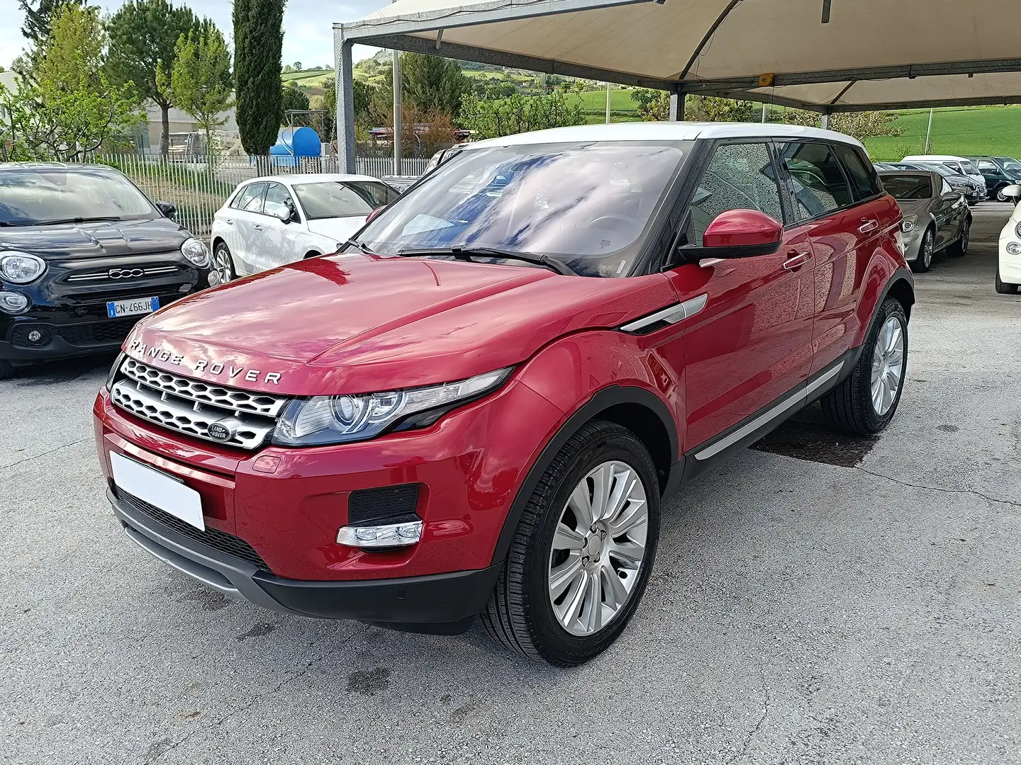 Land Rover Range Rover Evoque Range Rover Evoque 5p 2.2 sd4 Prestige 190cv Rojo - 1