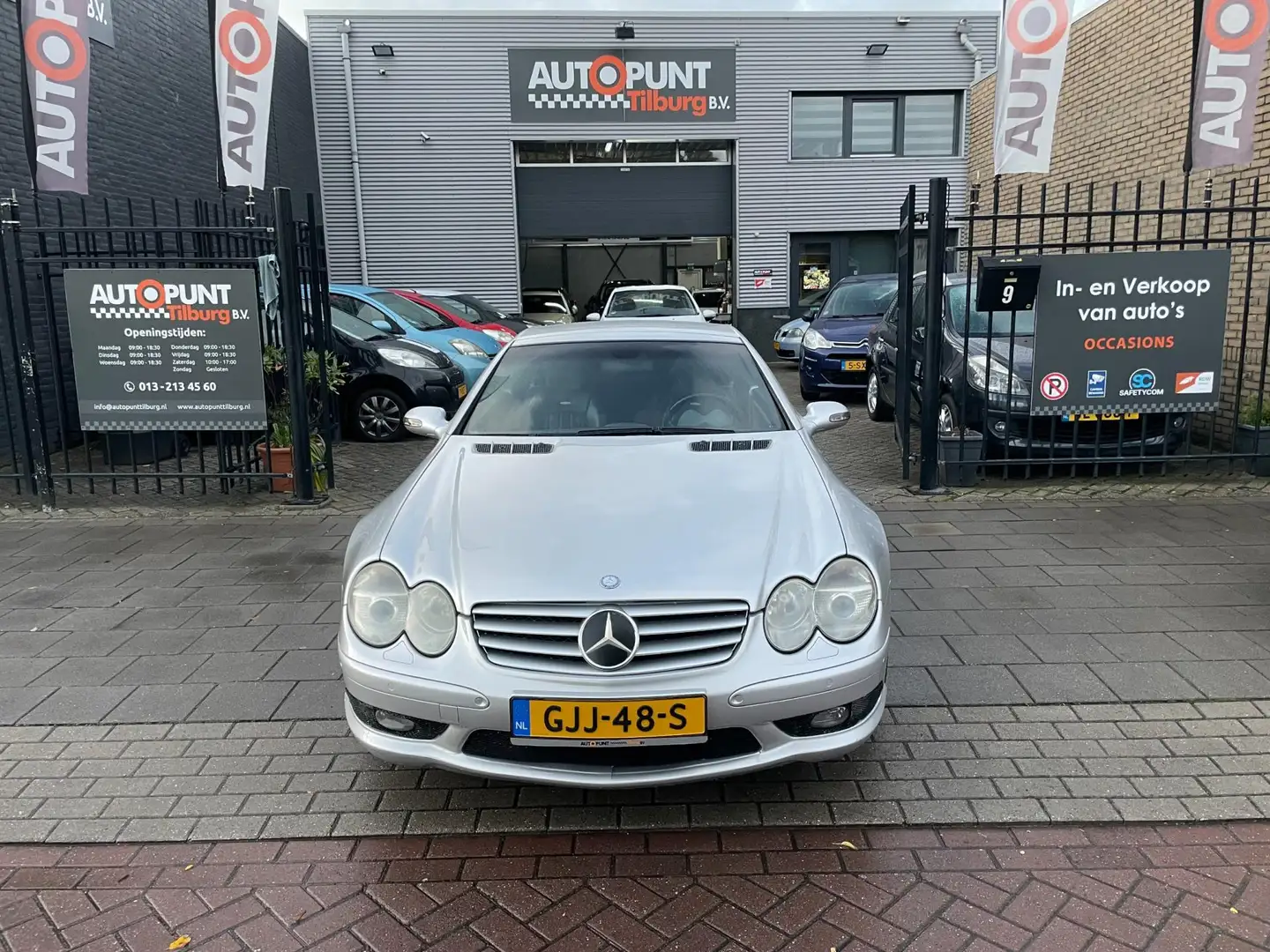 Mercedes-Benz SL 55 AMG Carplay Airco PDC NAP APK Grijs - 2