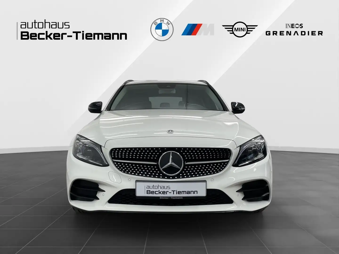 Mercedes-Benz C 300 e T 9G-TRONIC,Avantgarde,AHK,Rückfahrkamera,Navi,e Weiß - 2
