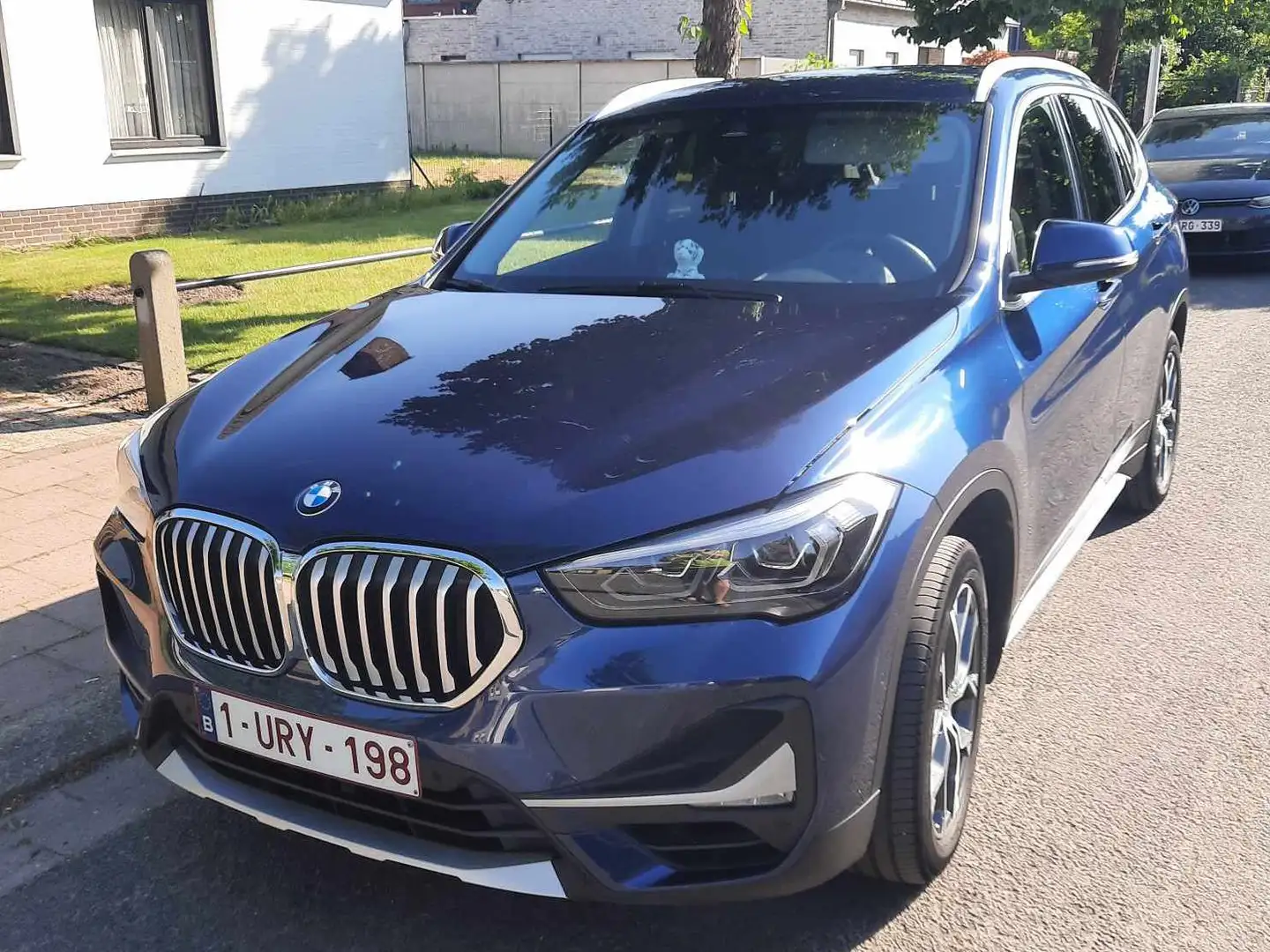 BMW X1 X1 sDrive18i Aut. Bleu - 1