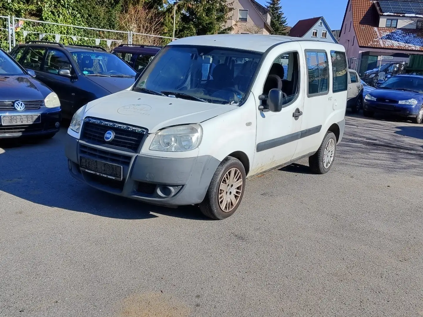 Fiat Doblo 1.4 8V Actual (57kW), bedingt fahrbereit, ohne TÜV Blanco - 2