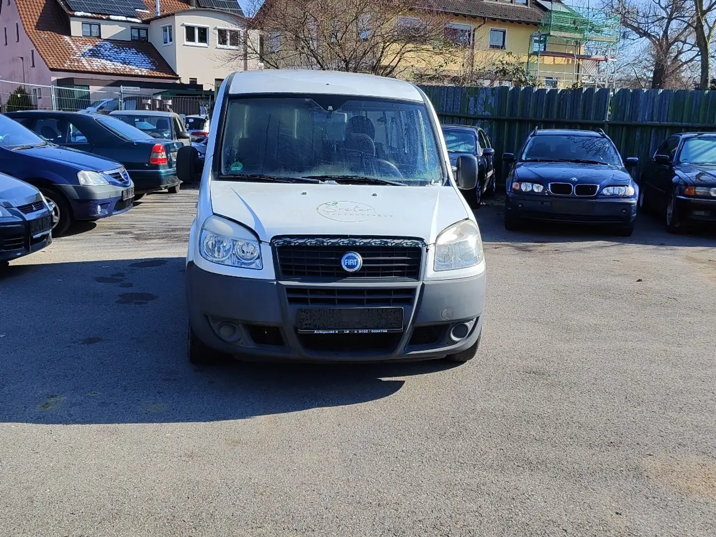 Fiat Doblo 1.4 8V Actual (57kW), bedingt fahrbereit, ohne TÜV Blanco - 1