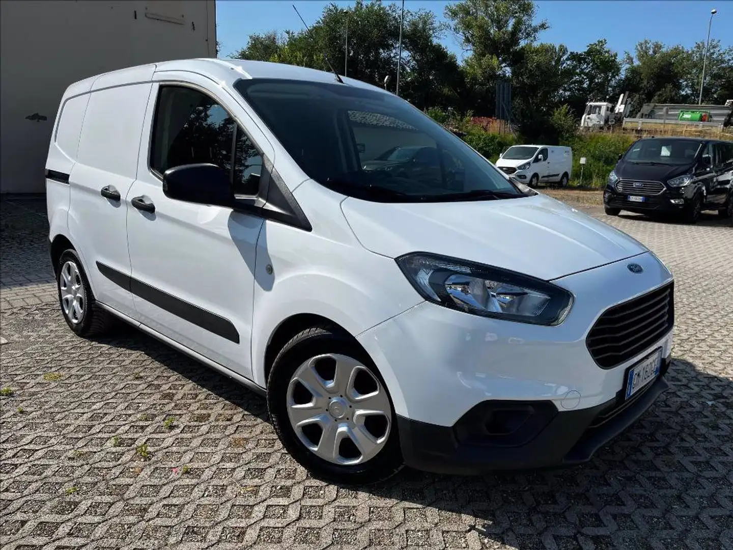 Ford Transit Courier 1.5 tdci 75cv S&S Trend my20 Wit - 1
