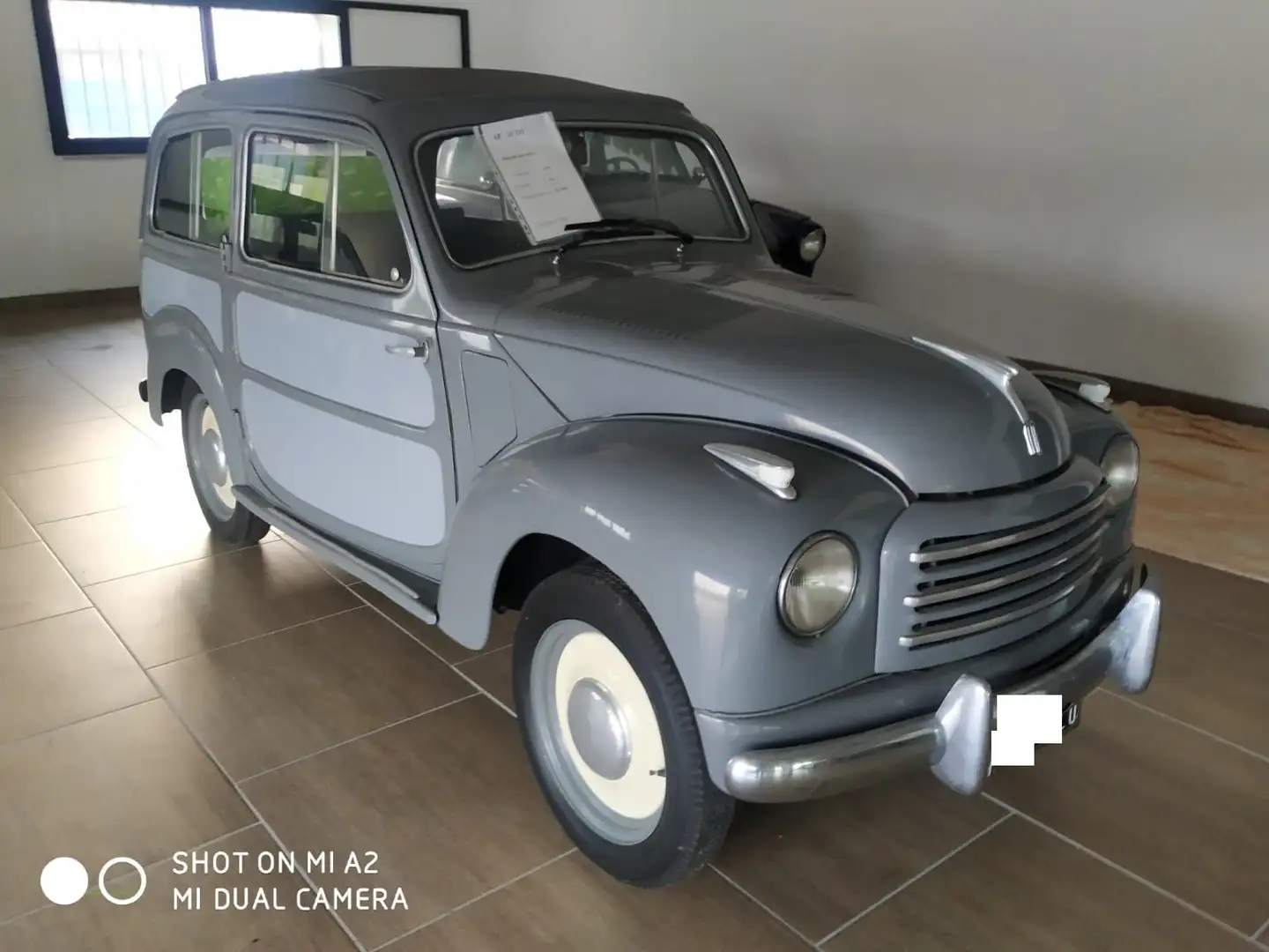 Fiat 500 BELVEDERE ANNO 1952 Szürke - 1