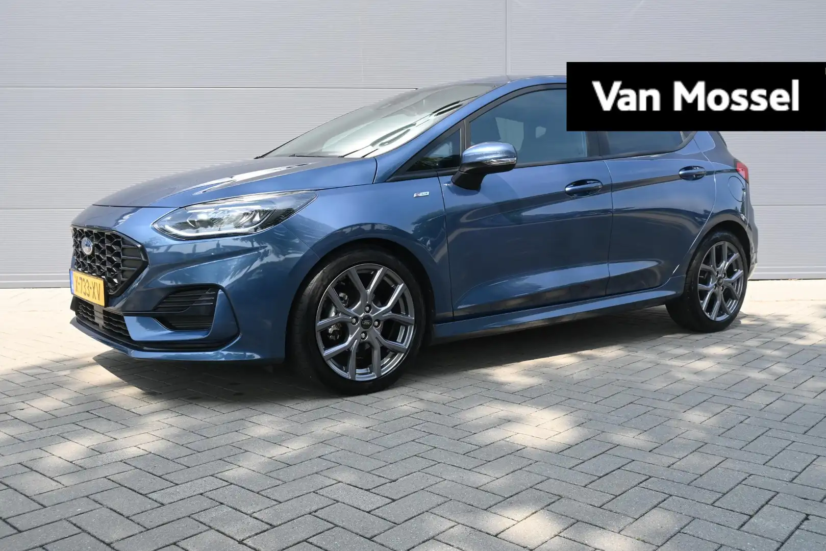 Ford Fiesta 1.0 EcoBoost Hybrid ST-Line | Apple Car Play | Win Bleu - 1