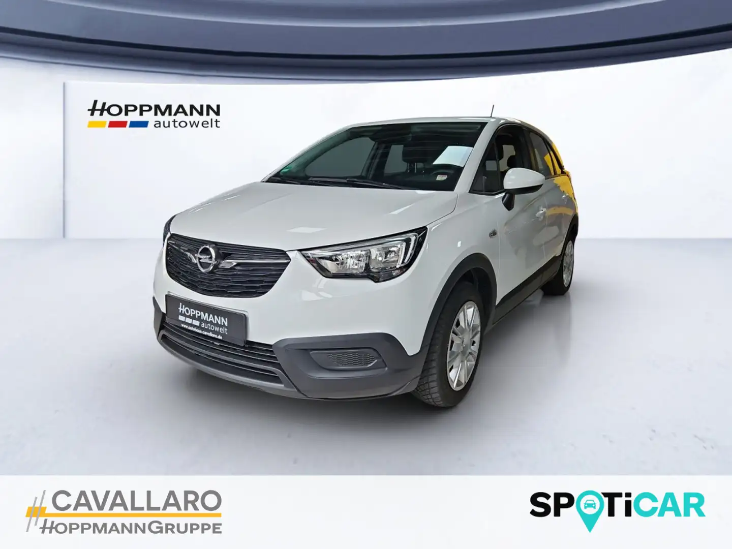 Opel Crossland X Edition 1.2*NAVI*LENKRADHZG*SITZHZG* Blanc - 1
