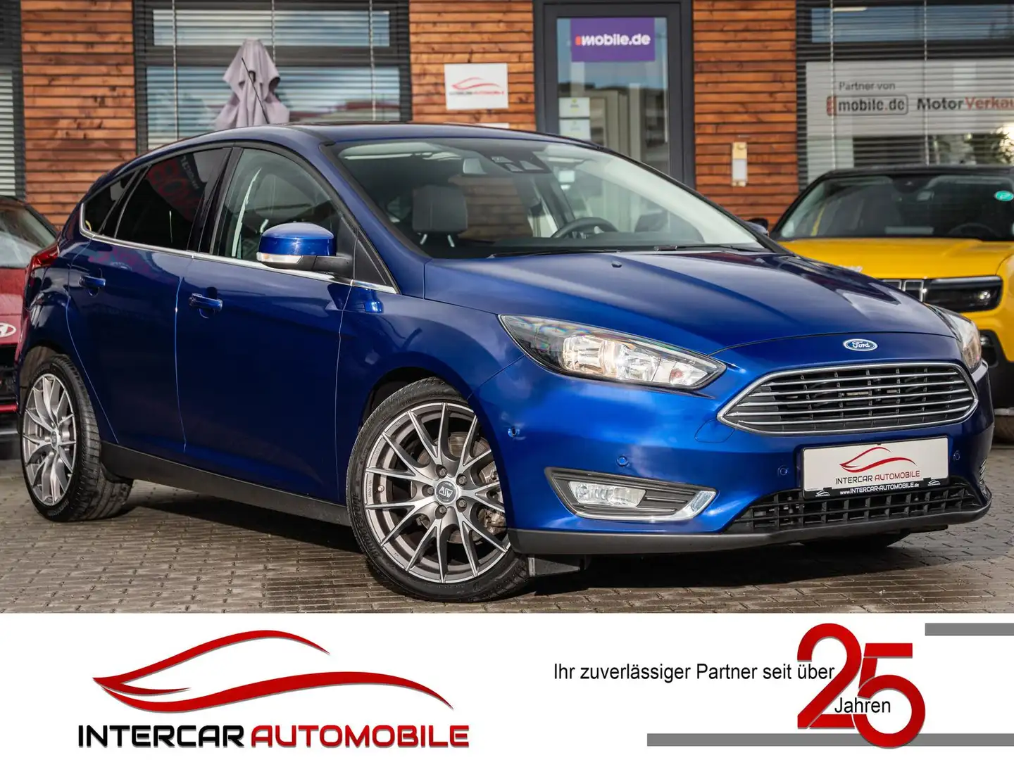 Ford Focus 1.5 EcoBoost Titanium |Schiebed.|CarPlay| Blau - 1
