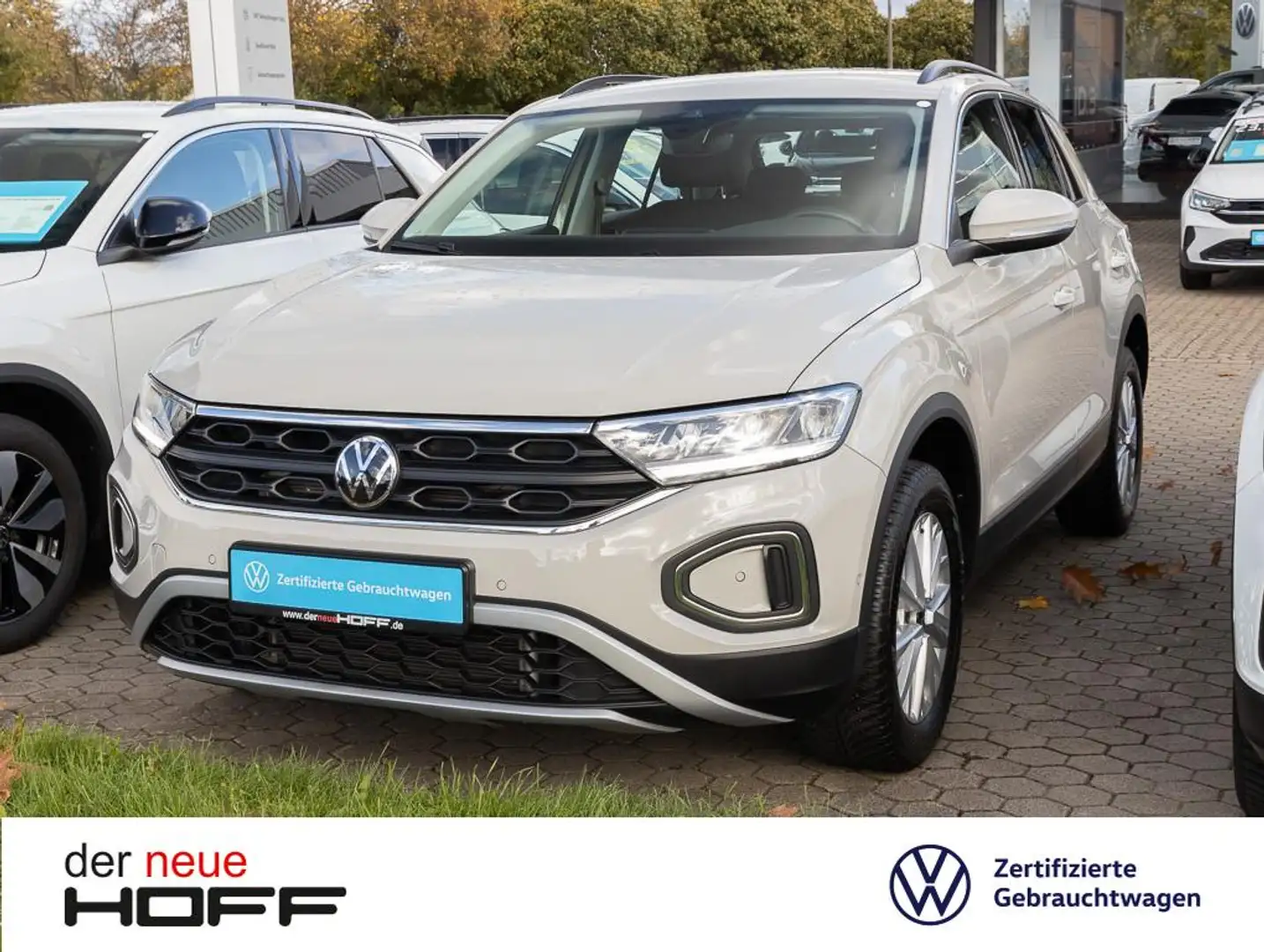 Volkswagen T-Roc 1.5 TSI DSG Life Navi AHK LED Sitzheizung Einparkh Grau - 1