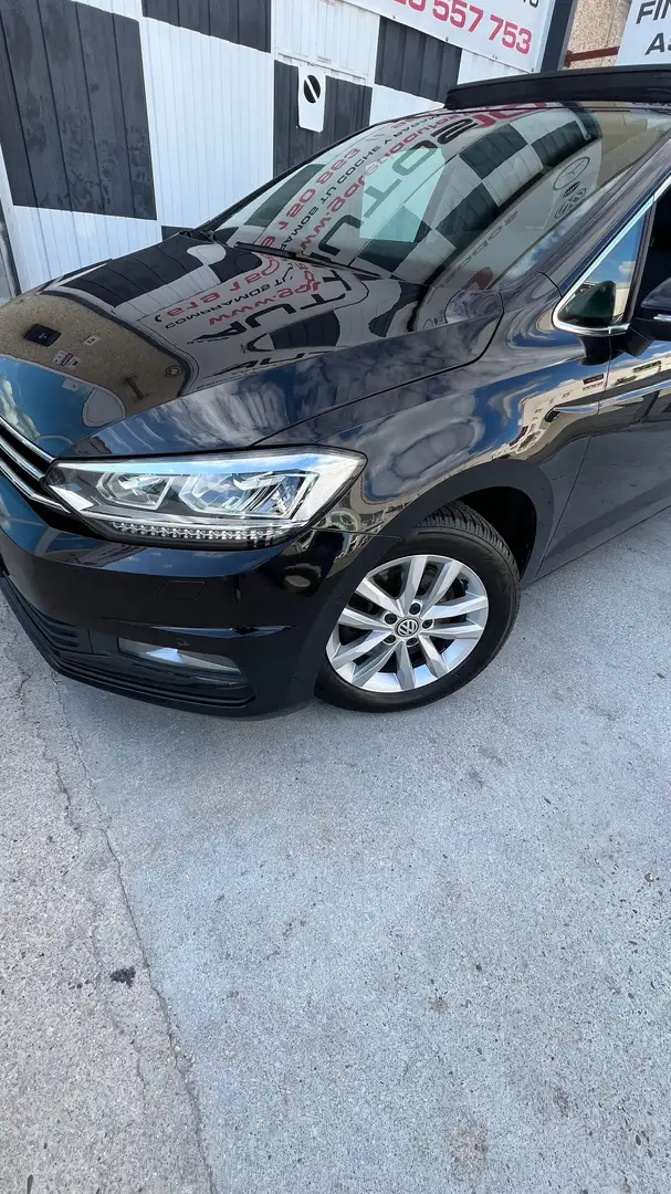 Volkswagen Touran 2.0TDI CR BMT Sport DSG7 140kW Zwart - 2