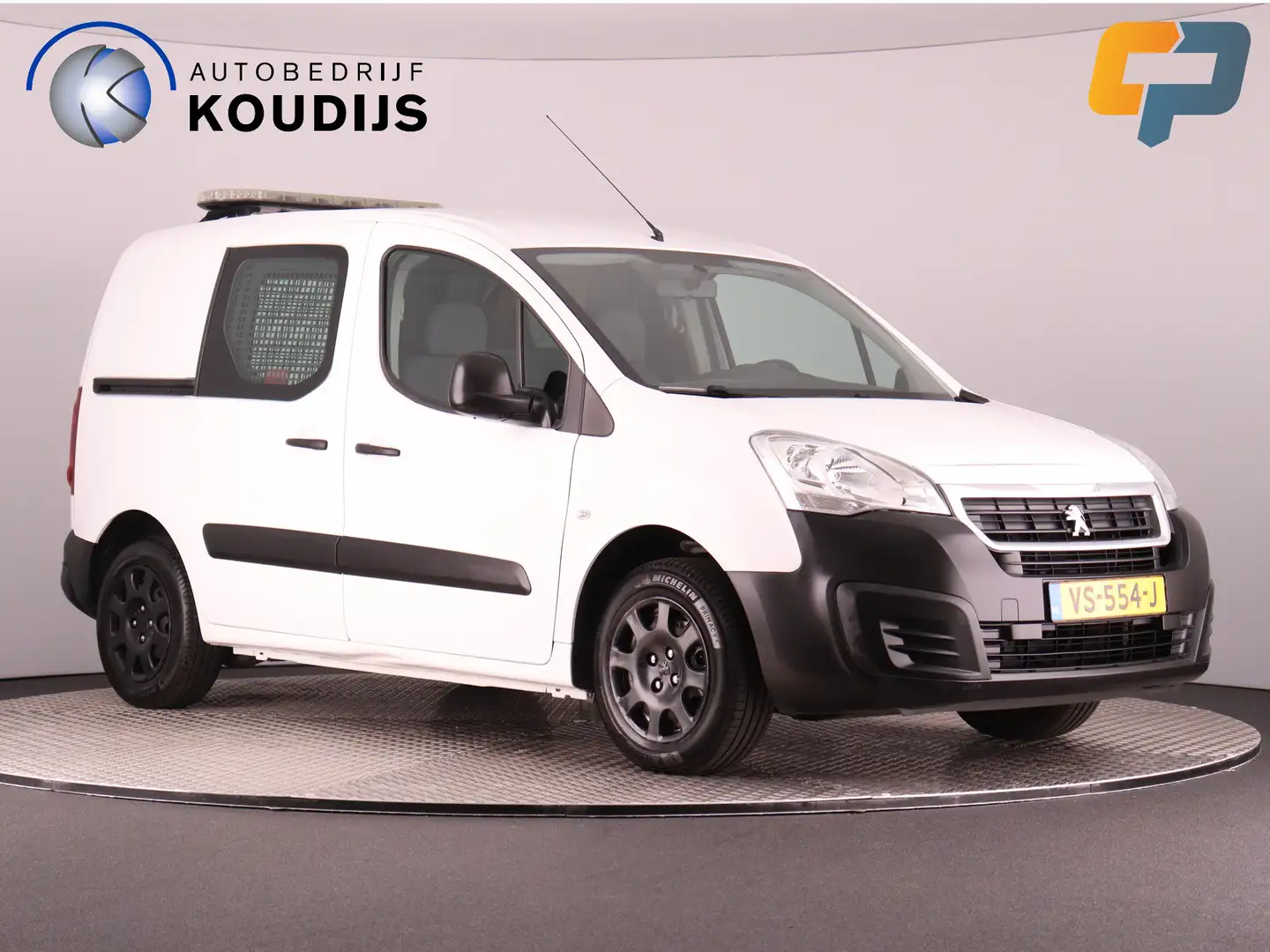 Peugeot Partner 120 1.6 HDi 75 L1 XR (Trekhaak / Airco / Bluetooth Wit - 1