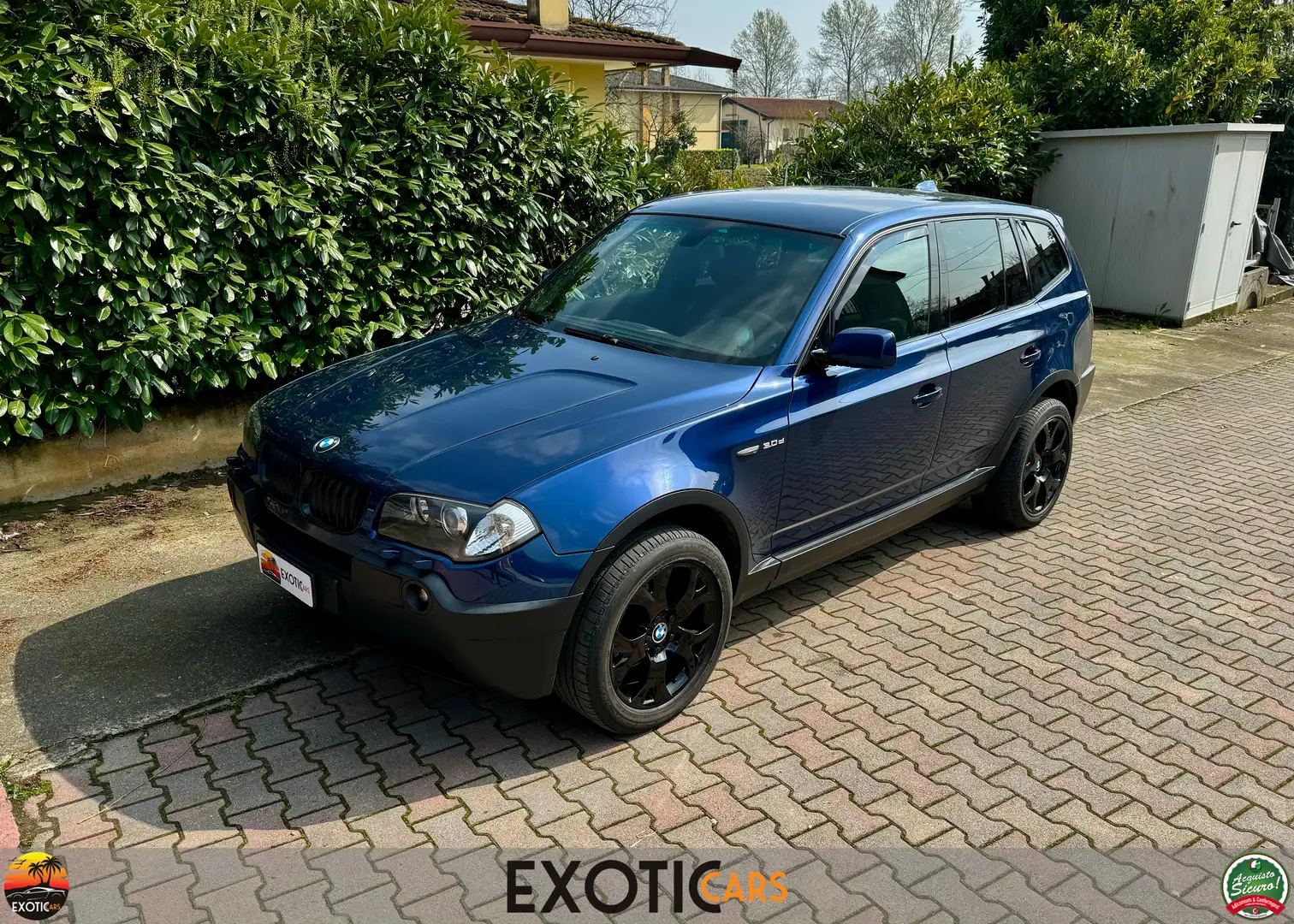BMW X3 3.0d x-Drive CAMBIO MANUALE Синій - 1