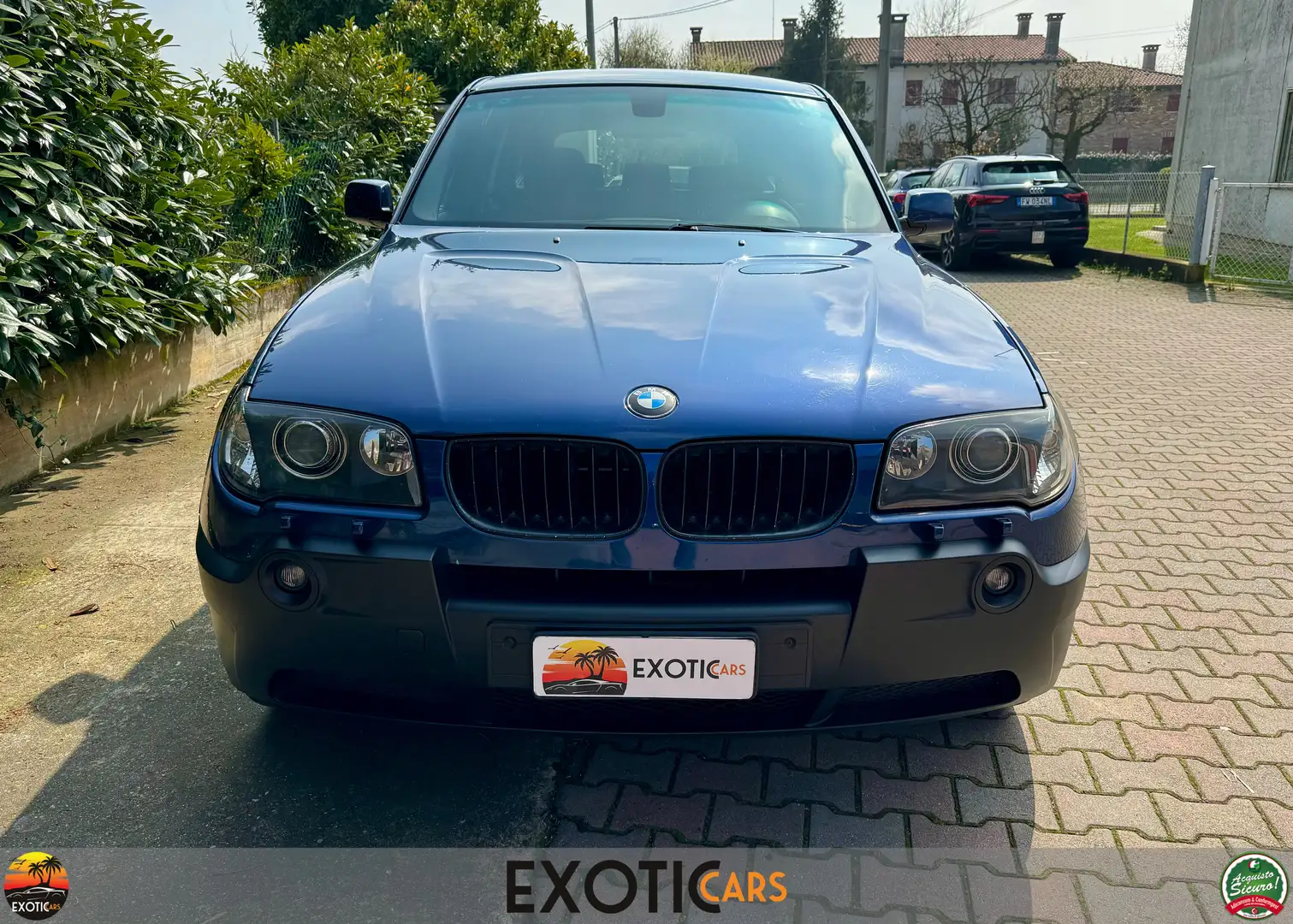 BMW X3 3.0d x-Drive CAMBIO MANUALE Niebieski - 2