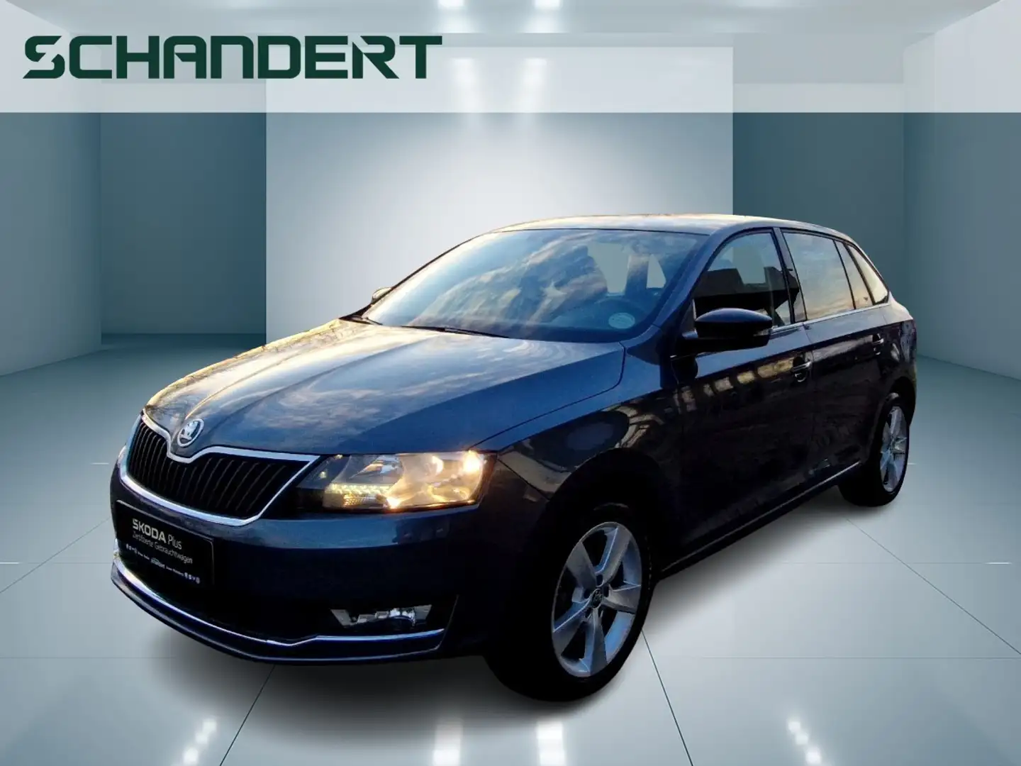 Skoda Rapid/Spaceback Spaceback 1.0 TSI Style Sitzhzg Klimaautoma Grau - 1