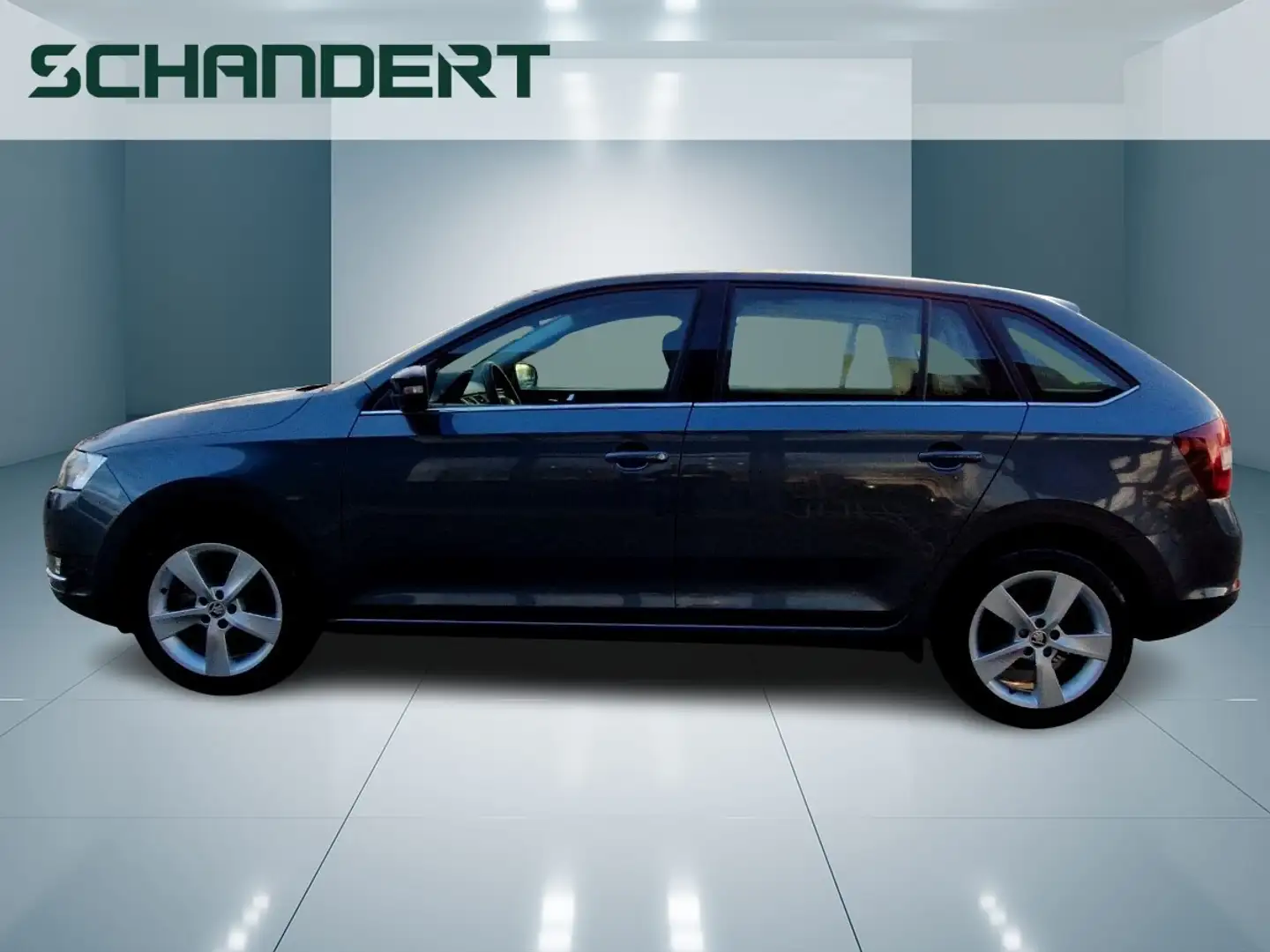 Skoda Rapid/Spaceback Spaceback 1.0 TSI Style Sitzhzg Klimaautoma Grau - 2