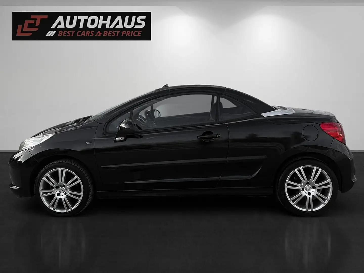 Peugeot 207 CC 1,6 16V | GEPFLEGTER ZUSTAND | Schwarz - 2
