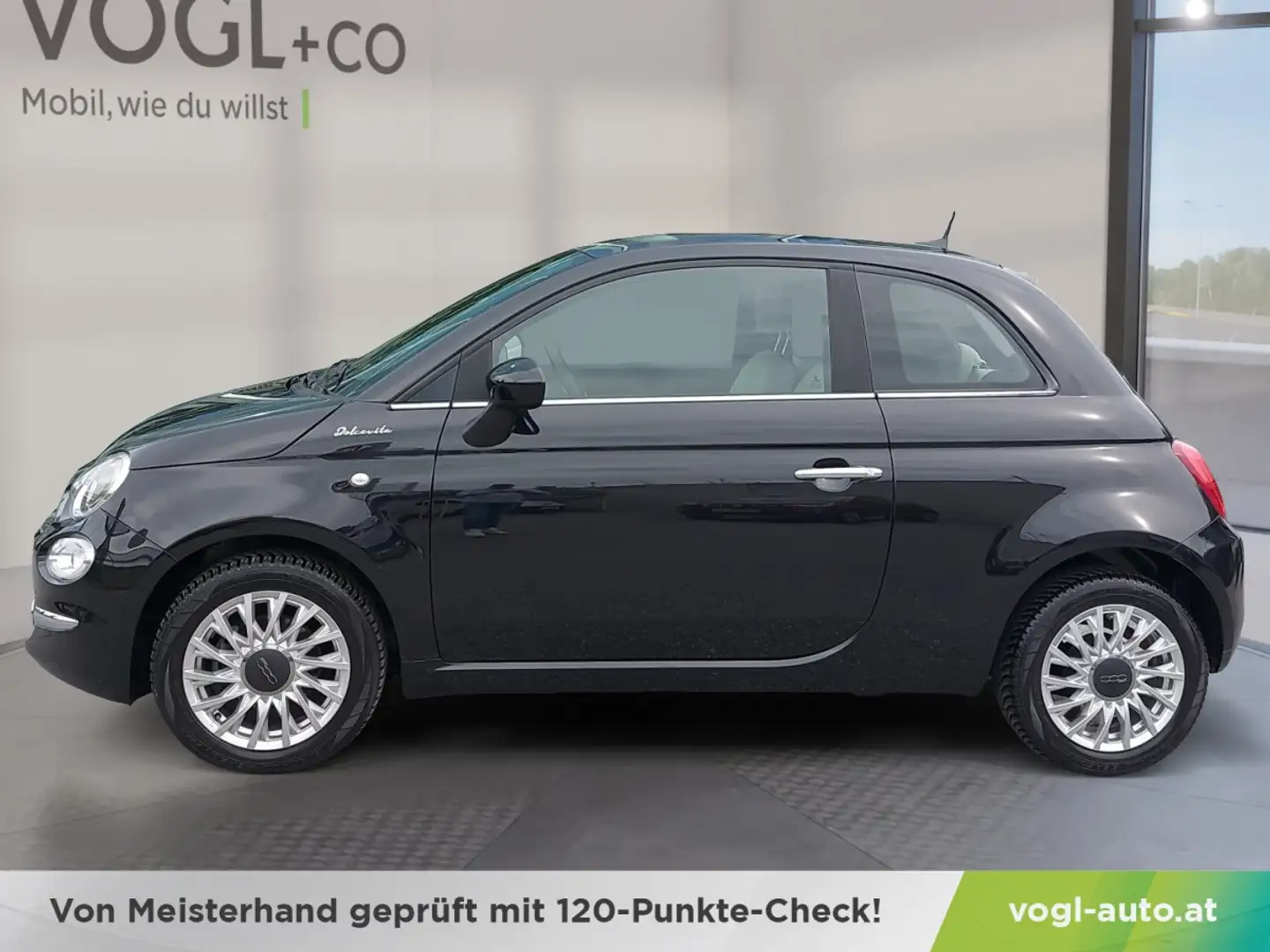 Fiat 500 FireFly Hybrid 70 Dolcevita Schwarz - 2