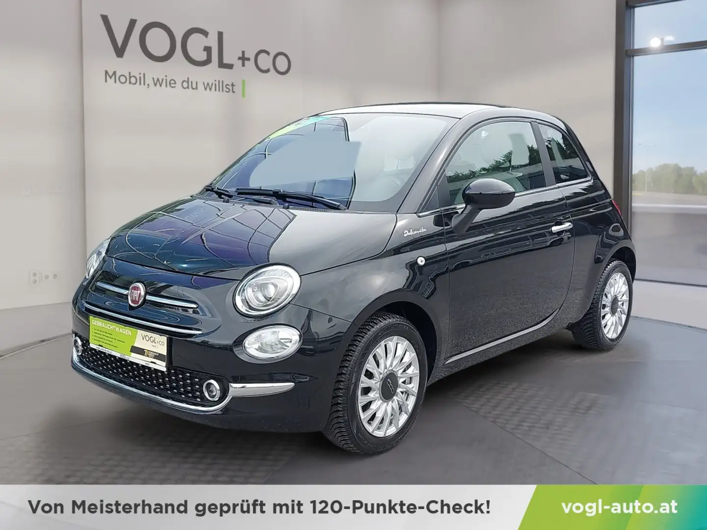 Fiat 500 FireFly Hybrid 70 Dolcevita Schwarz - 1