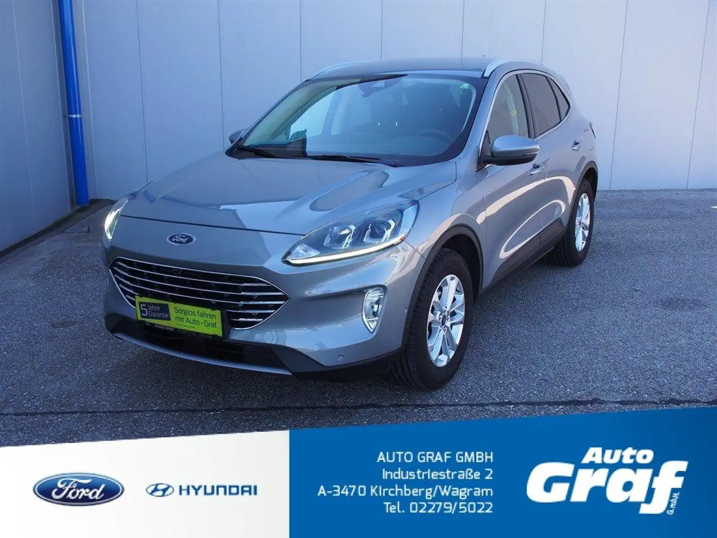Ford Kuga 1,5 EcoBoost Titanium Silber - 1