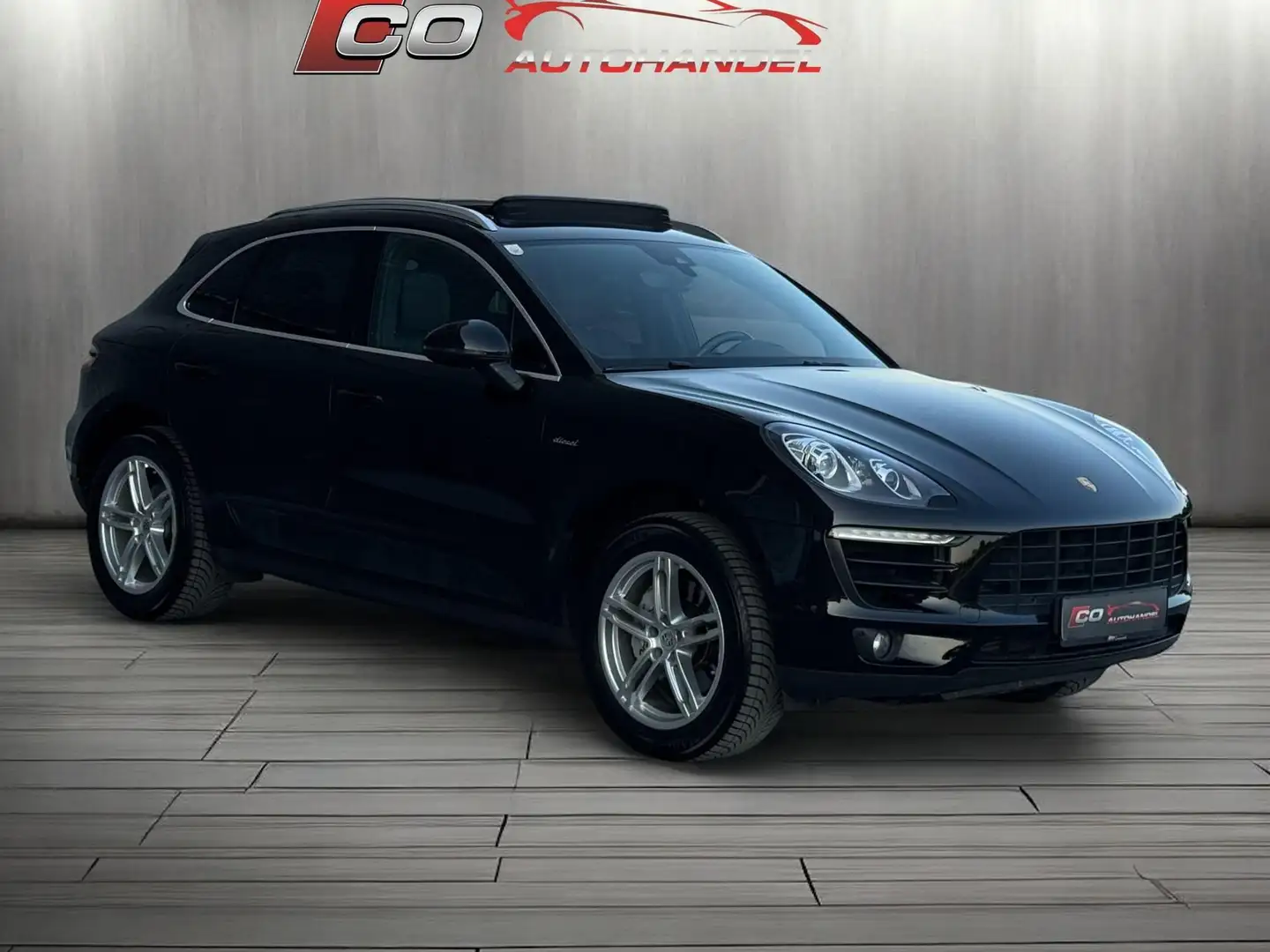 Porsche Macan Macan S Diesel 3,0 DSG S,Panorama,Sitzkühlung Schwarz - 2