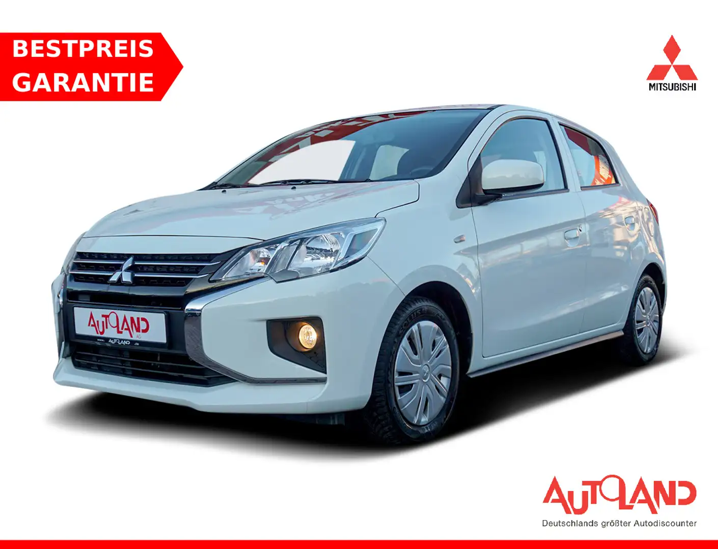 Mitsubishi Space Star 1.2 Select Klima DAB Bluetooth USB Weiß - 1