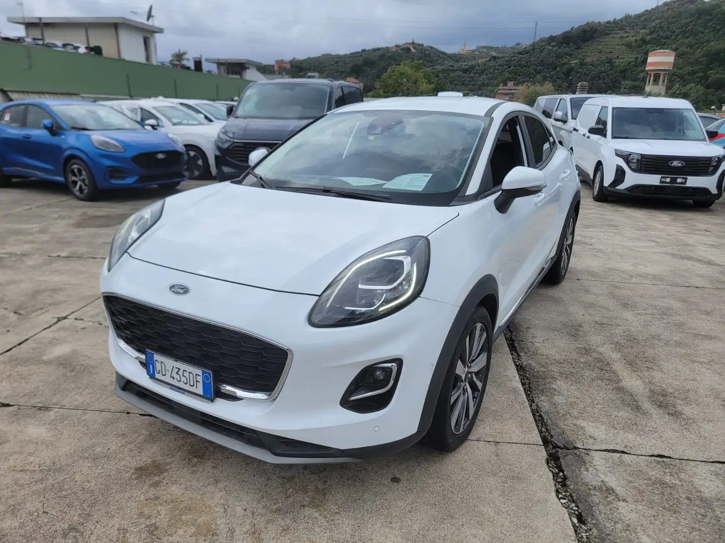 Ford Puma 1.0 ecoboost h Titanium X s Bianco - 2