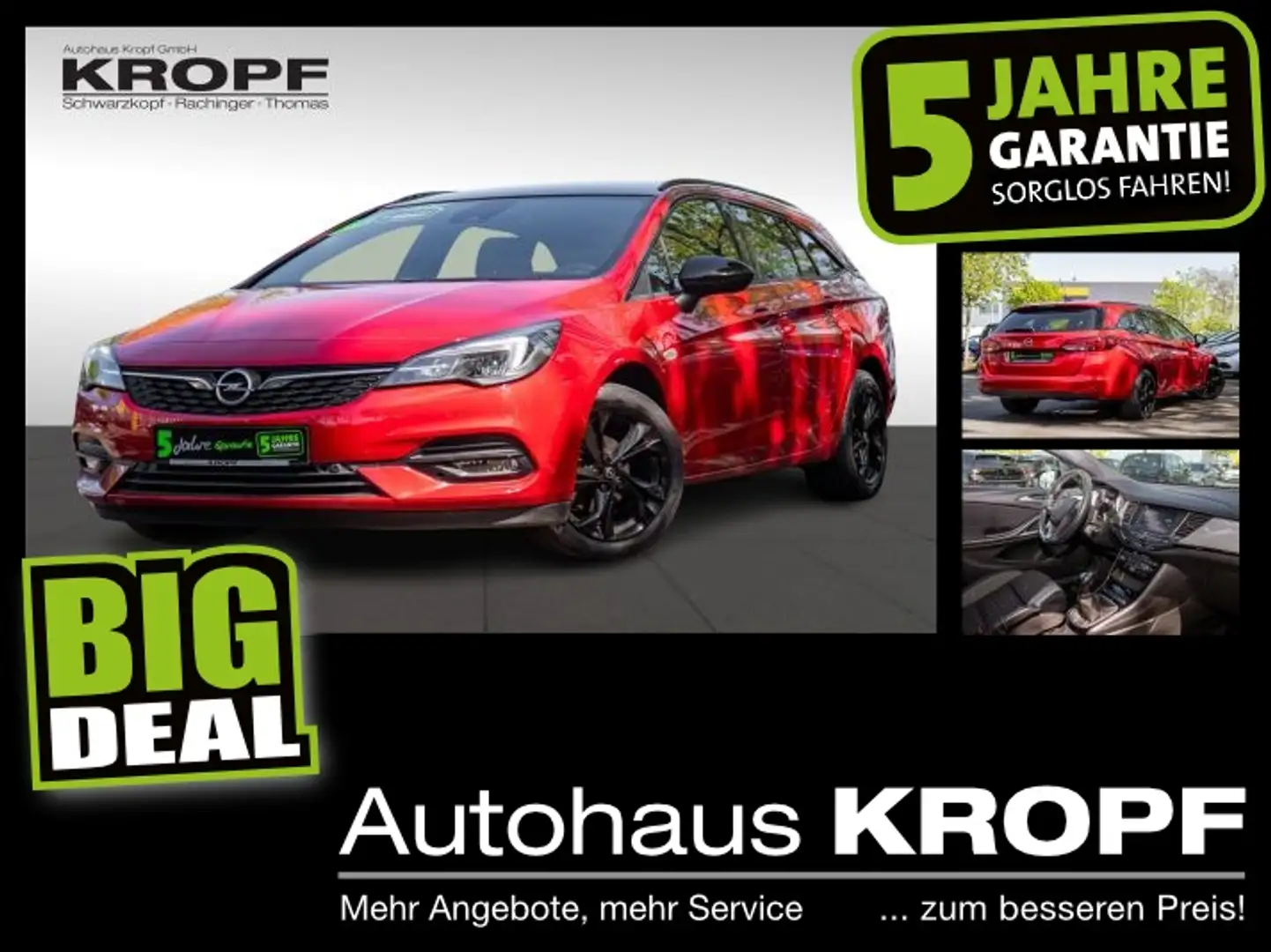 Opel Astra K Sports Tourer 1.2 Turbo  GS Line SpurW Rouge - 1