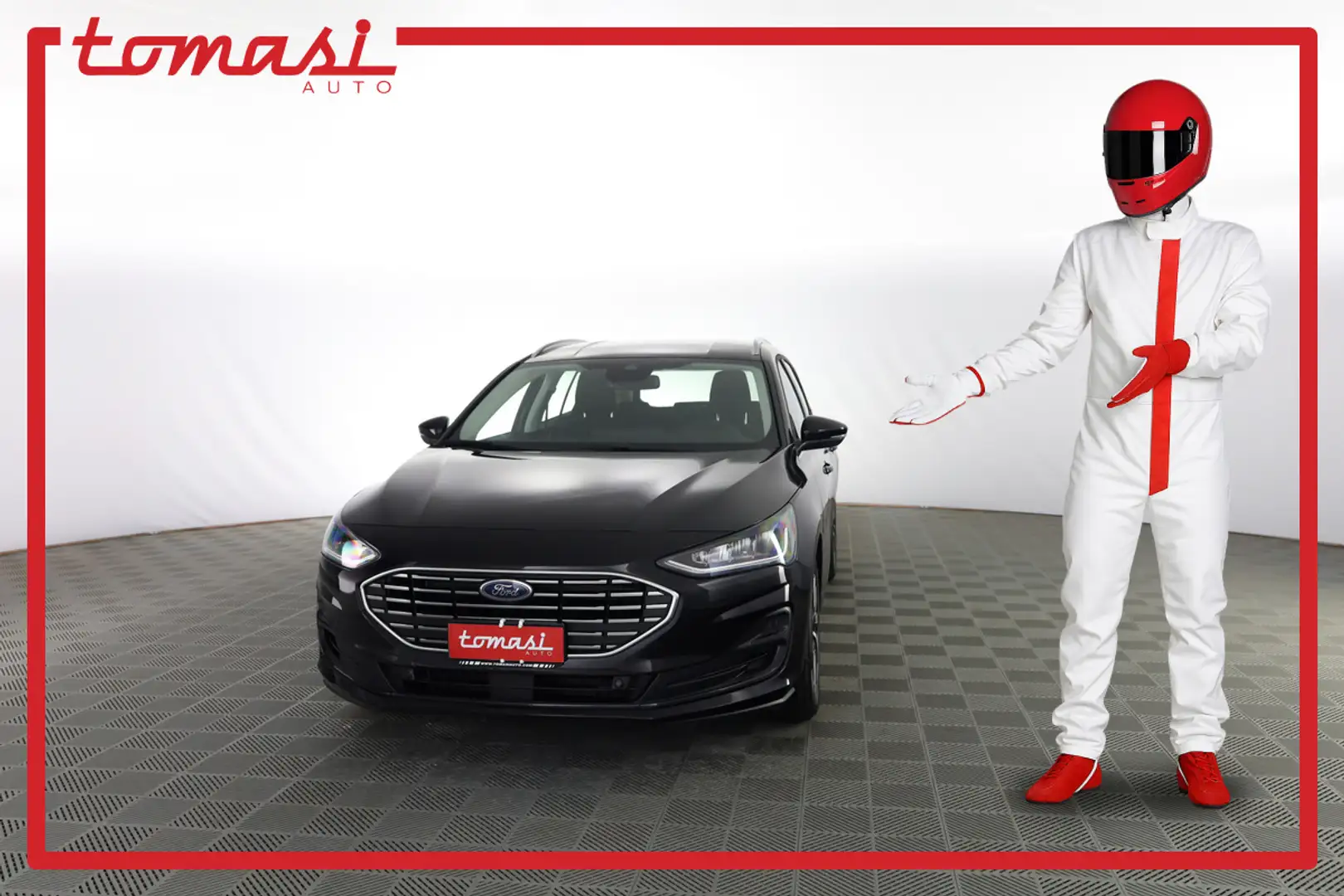 Ford Focus 1.5 EcoBlue 115 CV aut. SW Titanium Edition Schwarz - 1