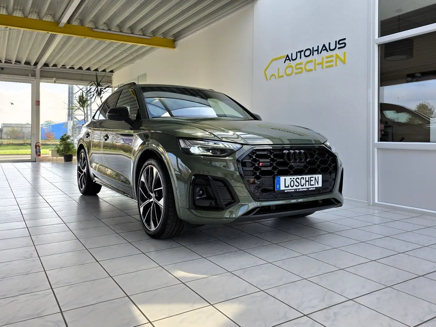 Audi SQ5 Sportback 3.0 TDI quattro S-Line Pano B&O Grün - 1