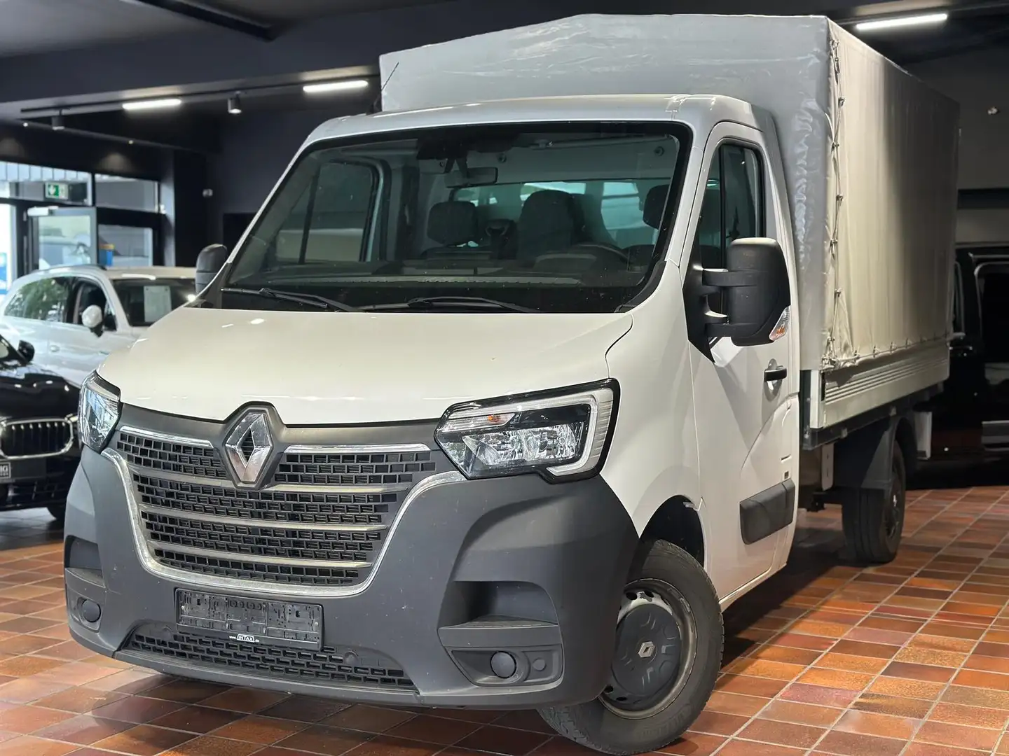 Renault Master 2.3 DCI L2 3,5T KLIMA AHK PRITSCHE-PLANE 1,3T-NUTZ Weiß - 2