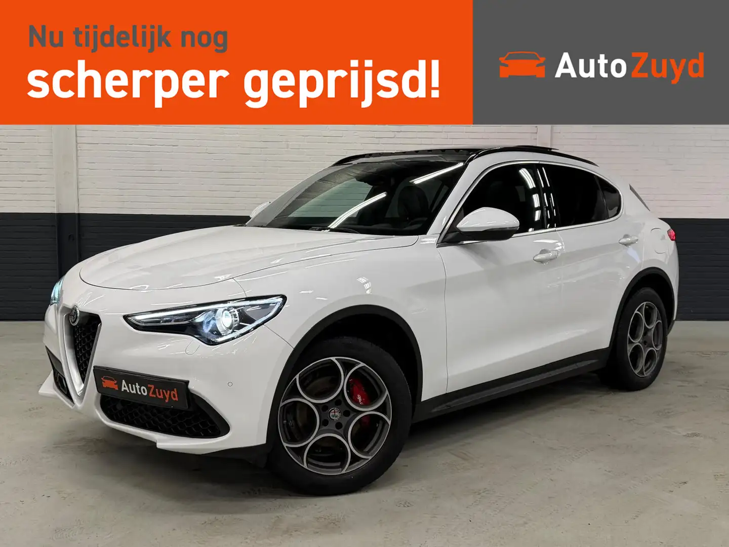Alfa Romeo Stelvio 2.0 T AWD / Pano / Navi / Camera / CarPlay / Stuur Blanc - 1