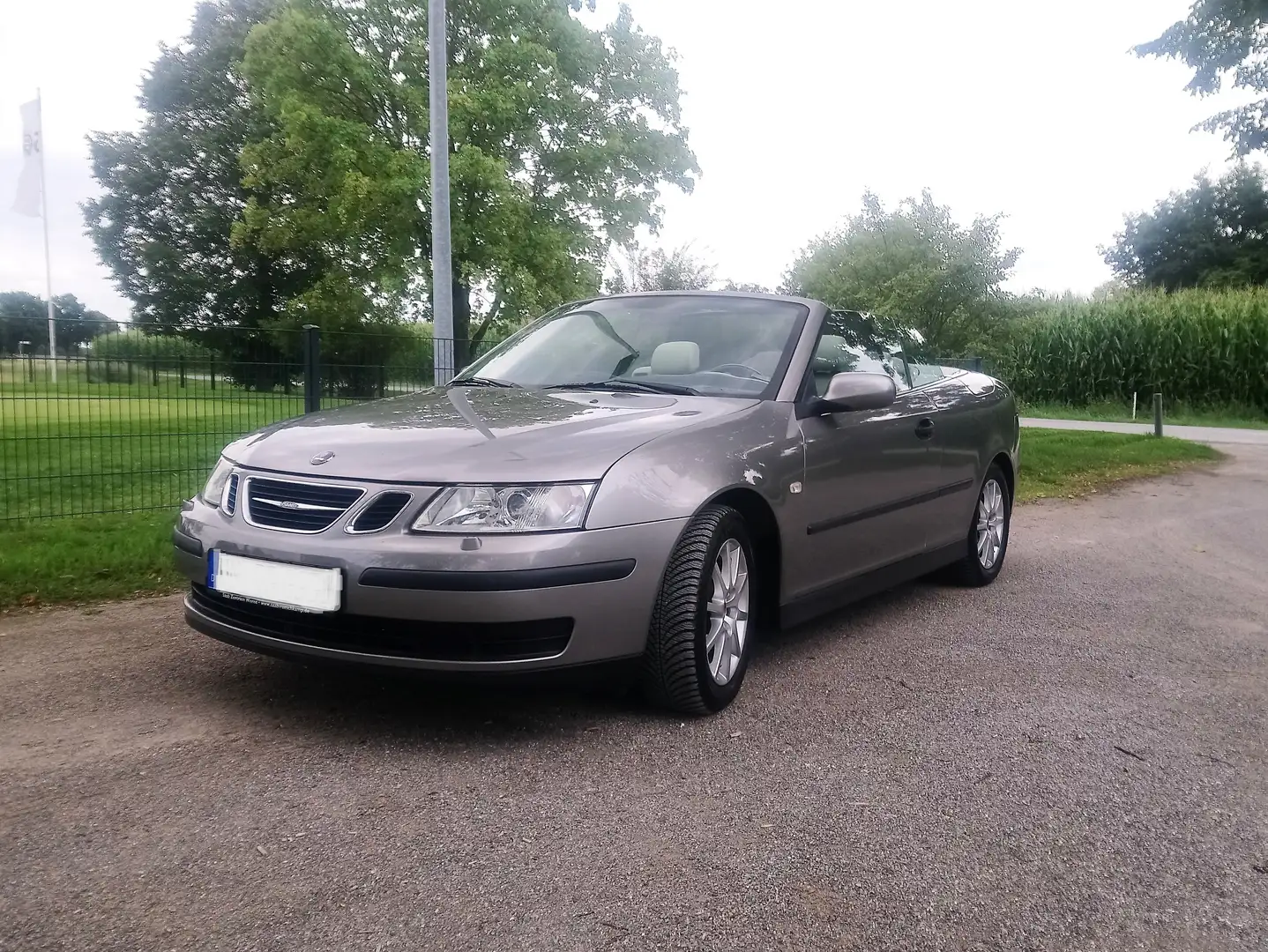 Saab 9-3 9-3 1.8 t Cabrio Linear Grau - 1