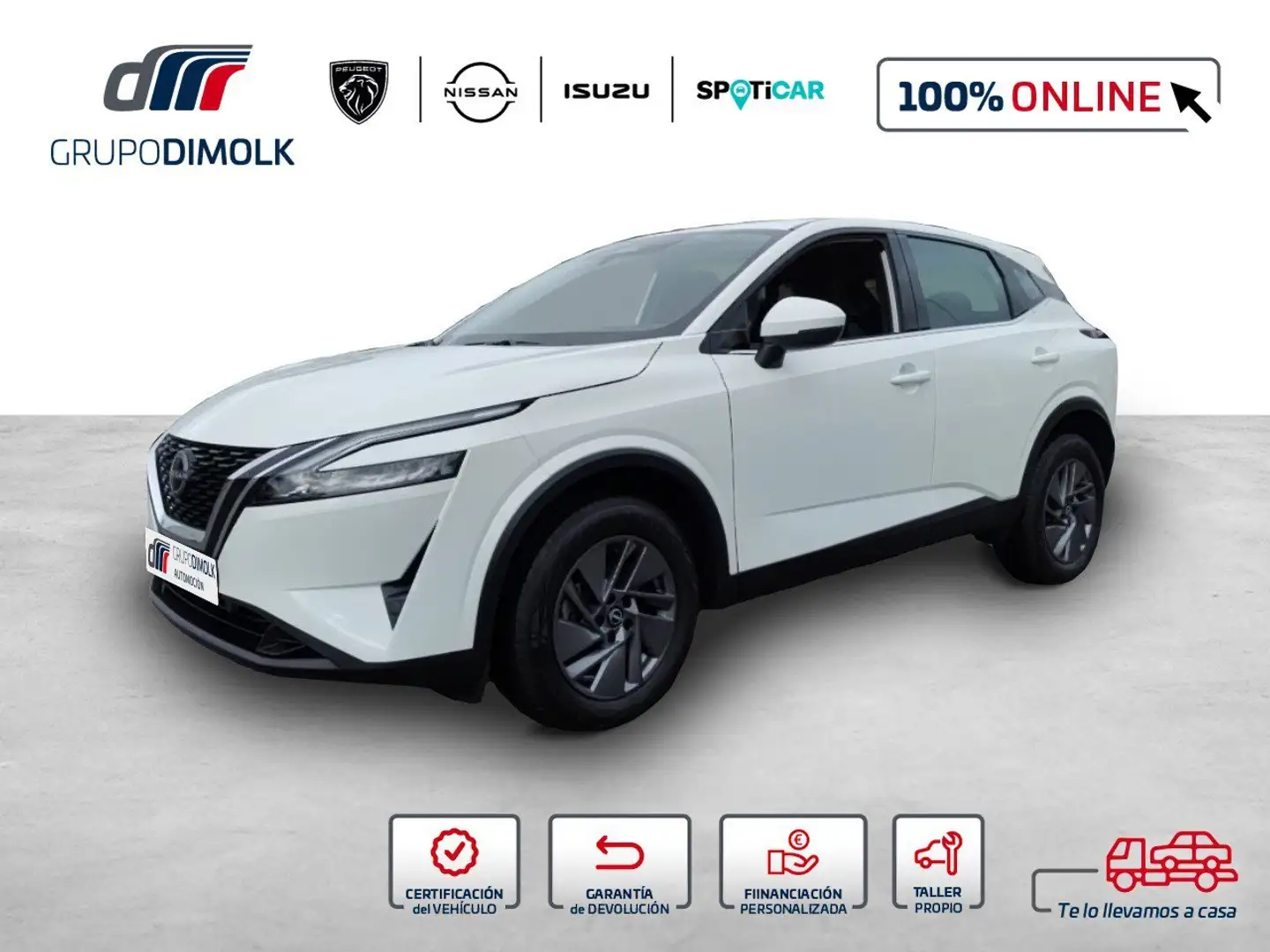 Nissan Qashqai 1.3 DIG-T mHEV 12V Acenta 4x2 103kW Blanco - 1