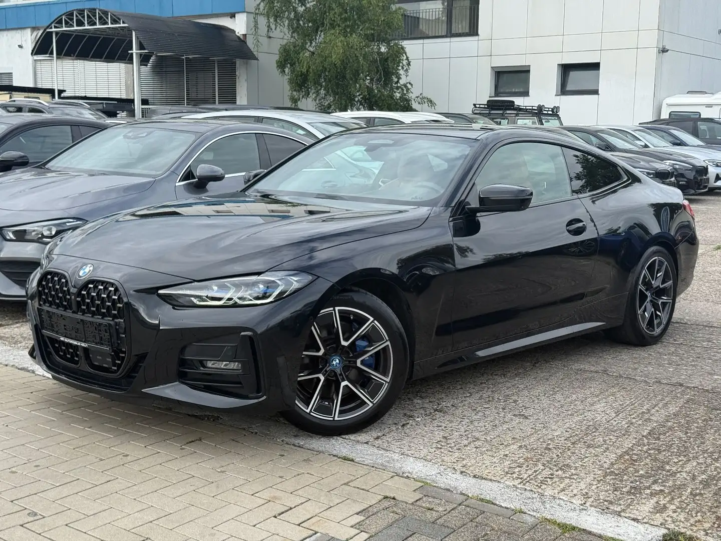 BMW 420 d/M-Sport Paket/HUD/360/Memory/Laser/KeyLess/ Schwarz - 1