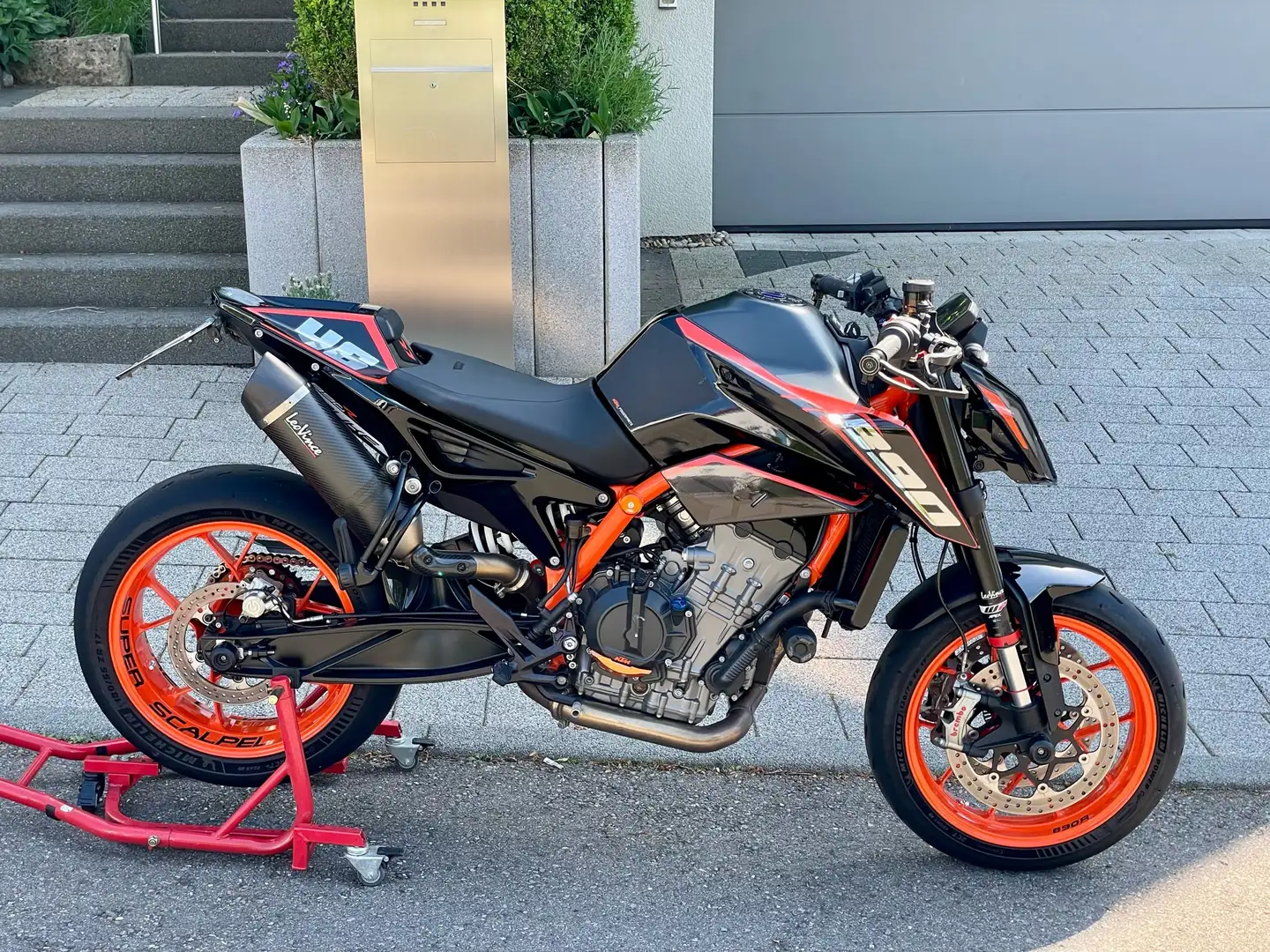 KTM 890 Duke R *3.500 € PowerParts* Vollausstattung Negru - 1