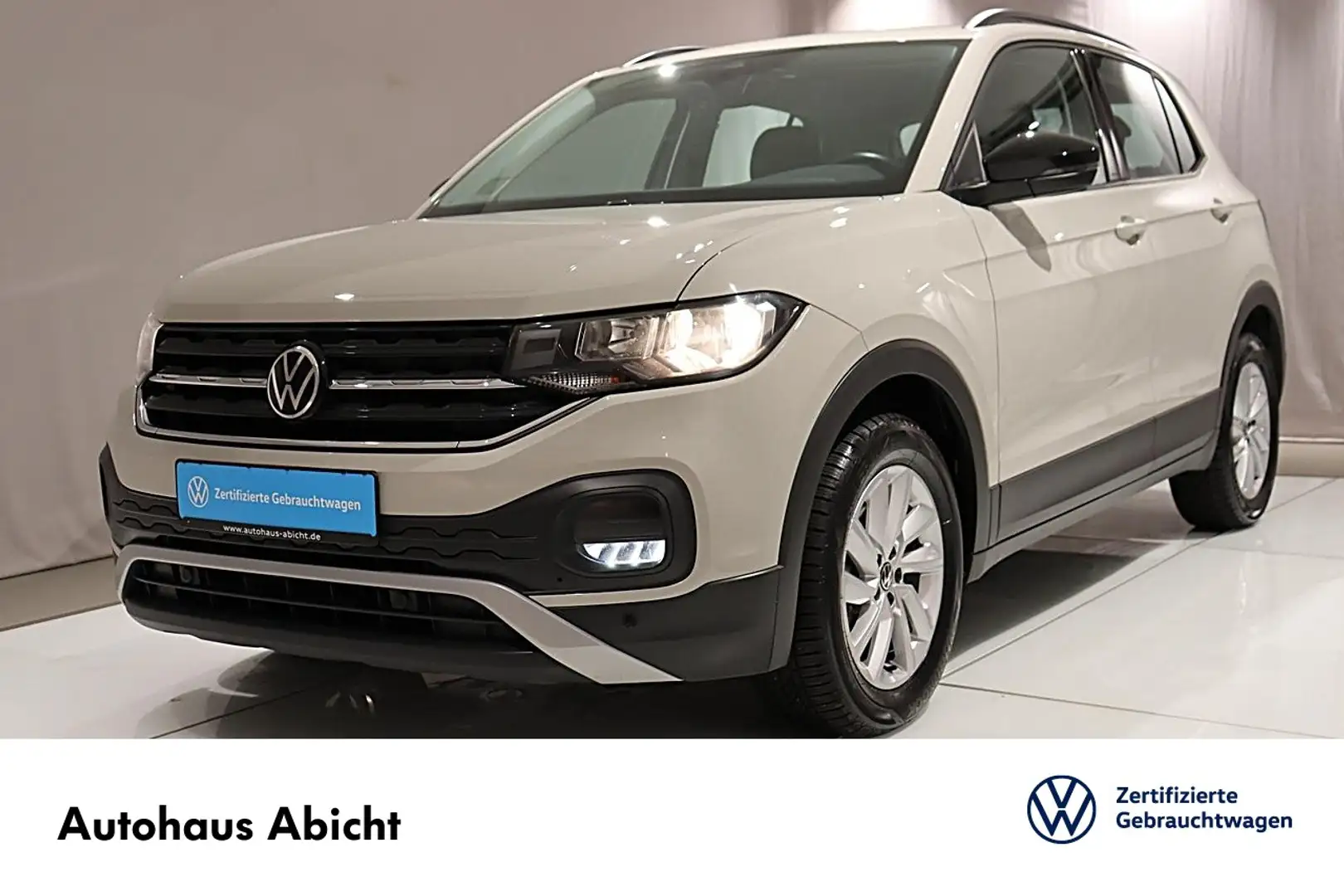 Volkswagen T-Cross Life 1.0 TSI DAB SHZ BT FREISP. GARANTIE Klima Gris - 1