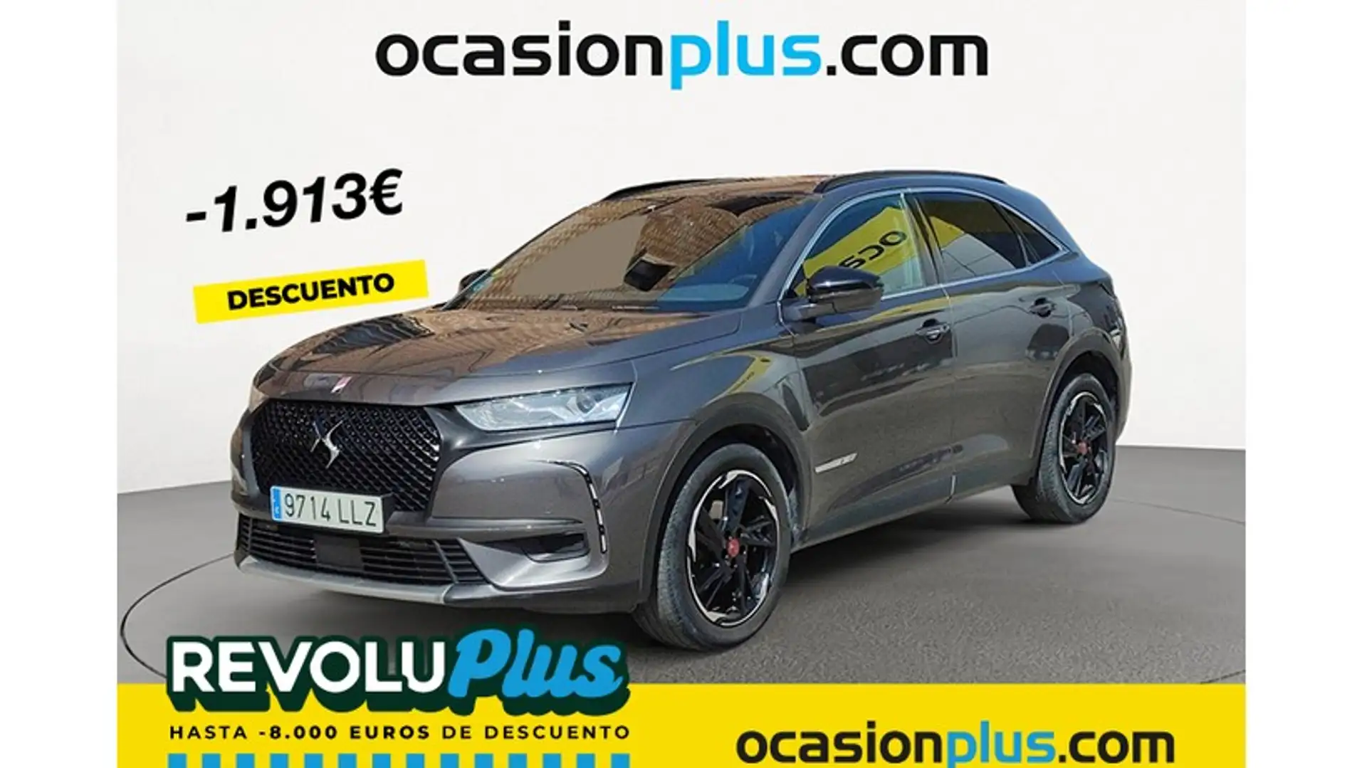 DS Automobiles DS 7 Crossback 2.0BlueHDi Performance Line Aut. Gris - 1
