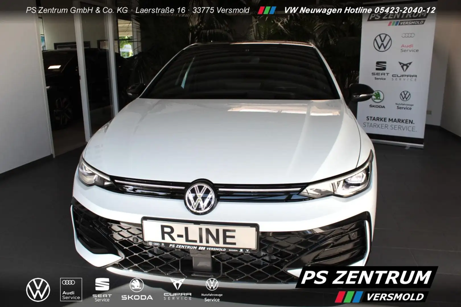 Volkswagen Golf R-Line 1.5 eTSI Black Style Bluetooth Navi Weiß - 1