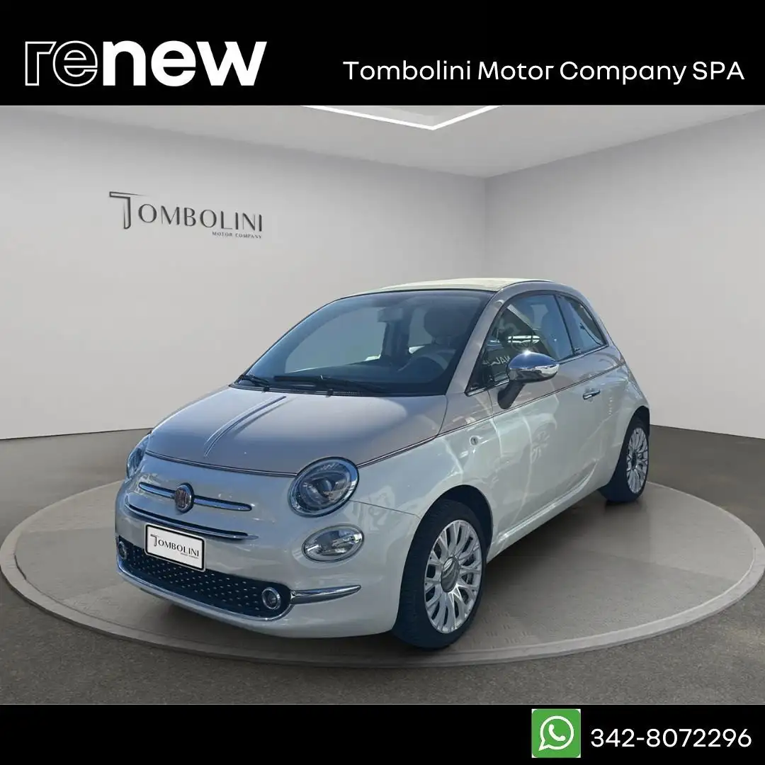 Fiat 500C 500C 1.2 Anniversario 69cv Beige - 1