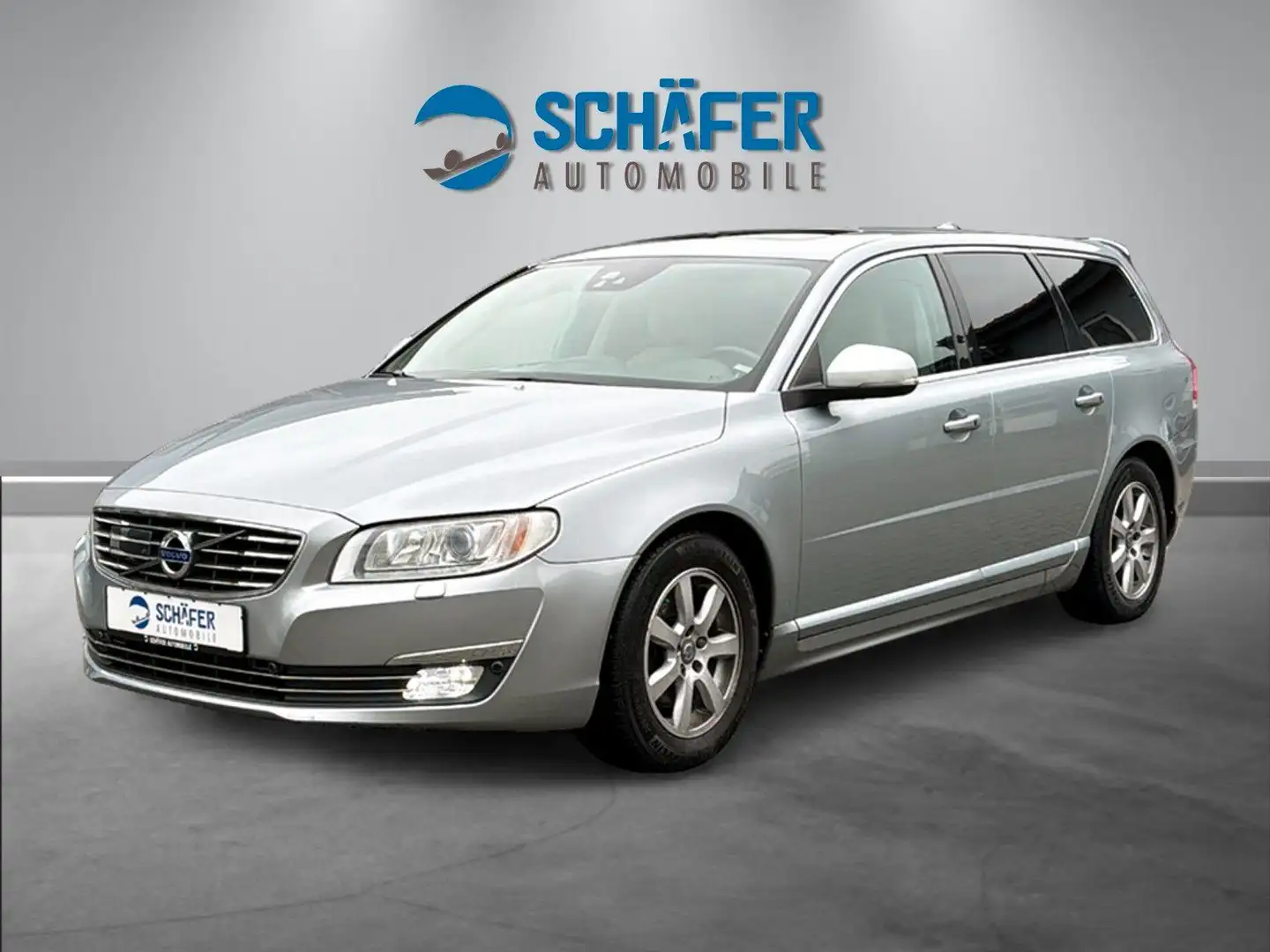 Volvo V70 T5 Bi-Fuel Summum #AUT #XEN #ACC #STANDHZ Zilver - 1