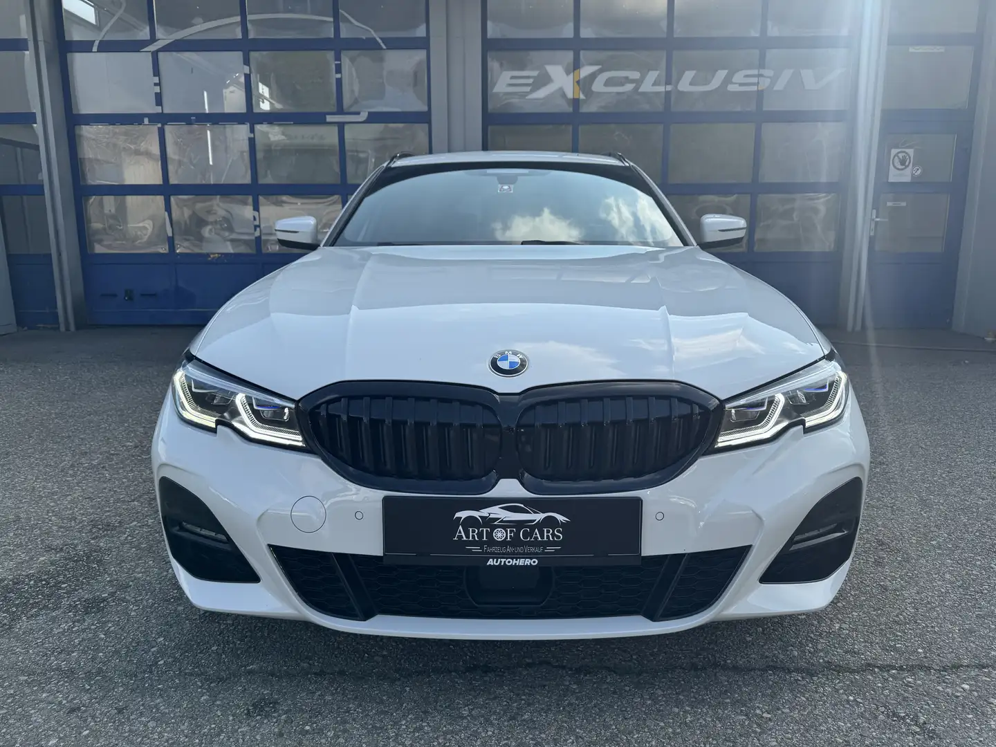 BMW 320 320 d xDrive MSport/Laser/ACC/Ab 299 Euro im Monat Weiß - 2