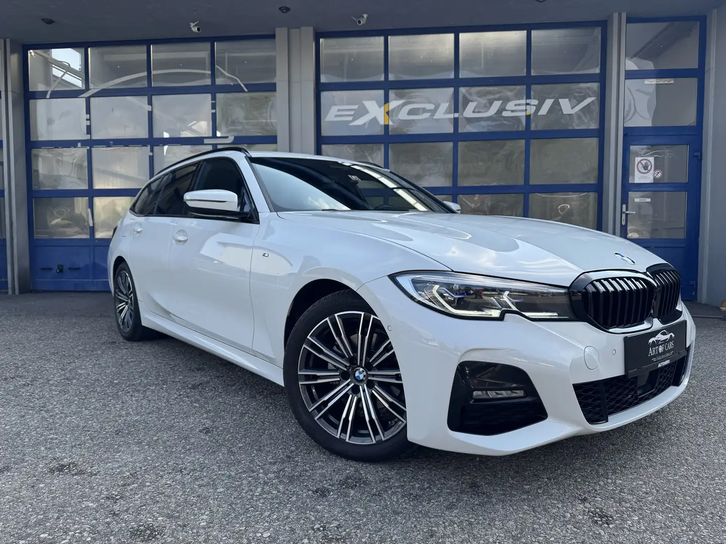 BMW 320 320 d xDrive MSport/Laser/ACC/Ab 299 Euro im Monat Weiß - 1