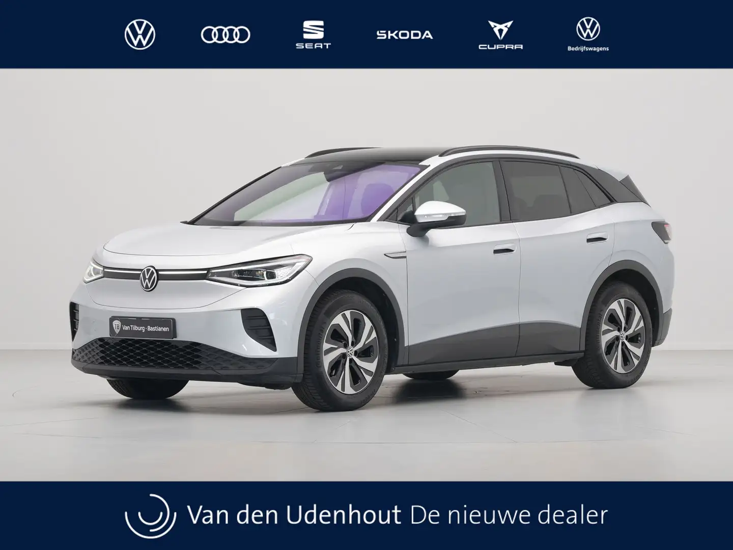 Volkswagen ID.4 Pure 52 kWh Panorama Matrix Led Stoelverwarming Wa Gris - 1