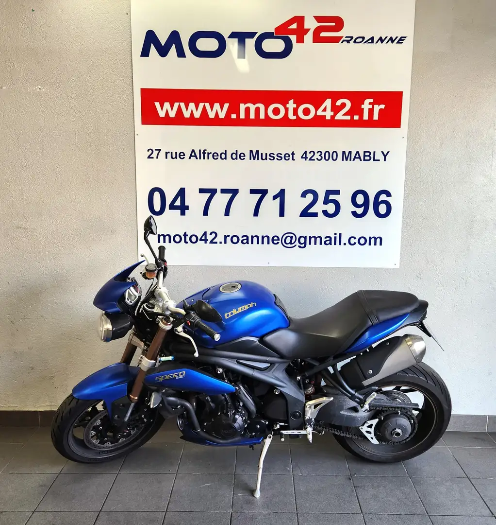Triumph Speed Triple 1050 Bleu - 1
