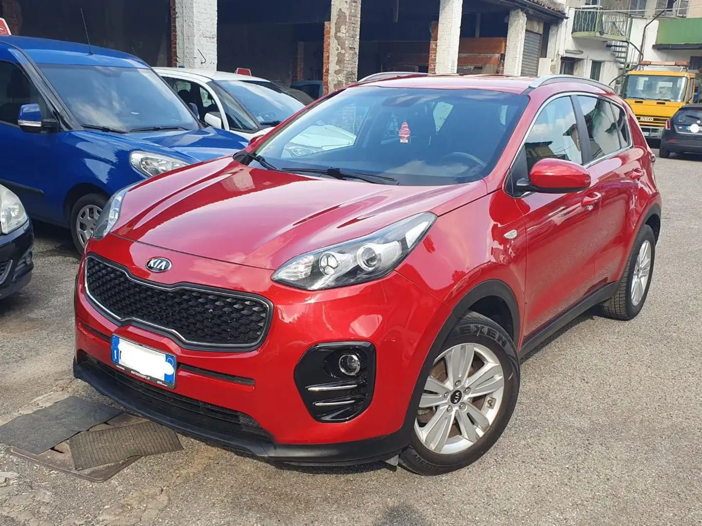 Kia Sportage 1.7 CRDI 2WD Cool Rood - 1