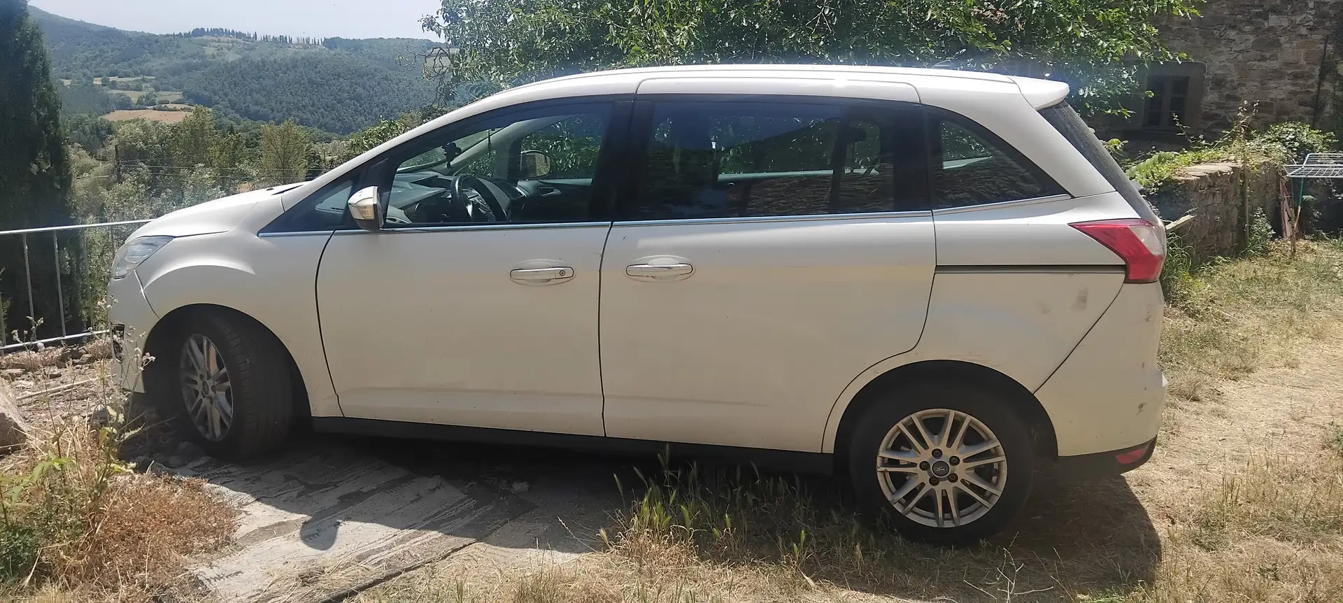 Ford C-Max C-Max 1.6 tdci Ikon c/esp 90cv Bianco - 1