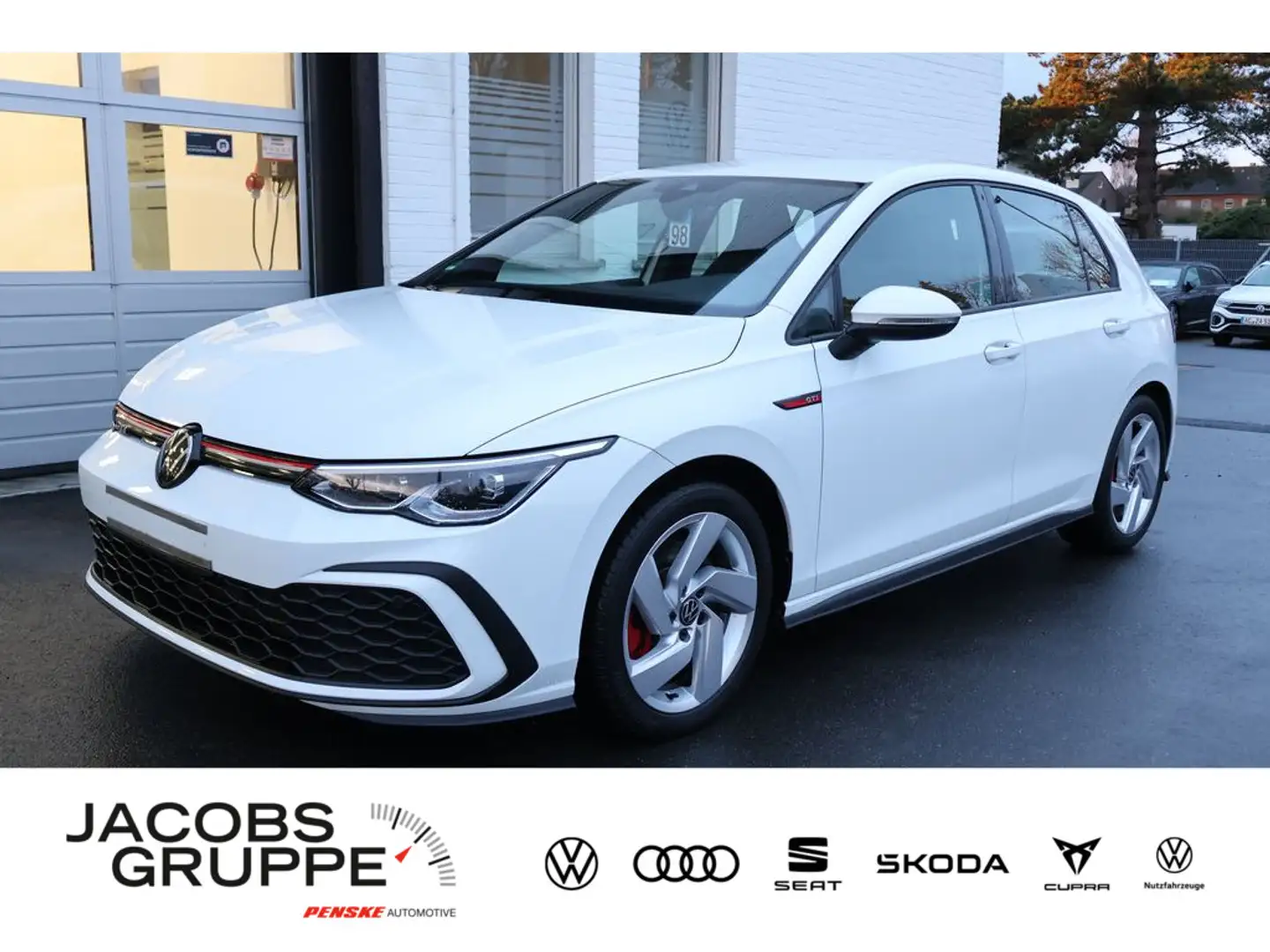 Volkswagen Golf VIII 2.0 TSI GTI DSG,Navi,LED,PDC Weiß - 1