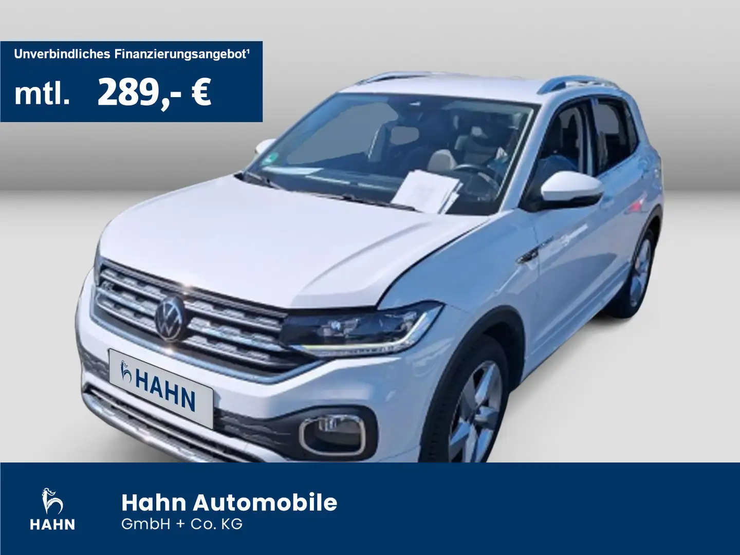 Volkswagen T-Cross 1.0TSI DSG Style App-Connect Cam LED Nav Weiß - 1