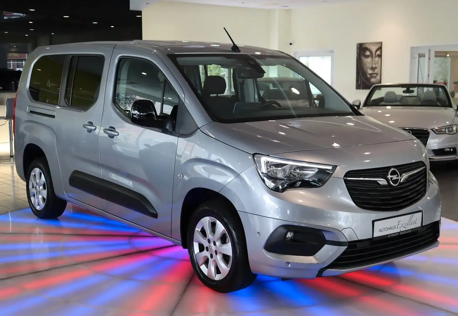 Opel Combo Life Elegance XL*NAVI*LHZ*KAMERA*7 SITZE* Gris - 2