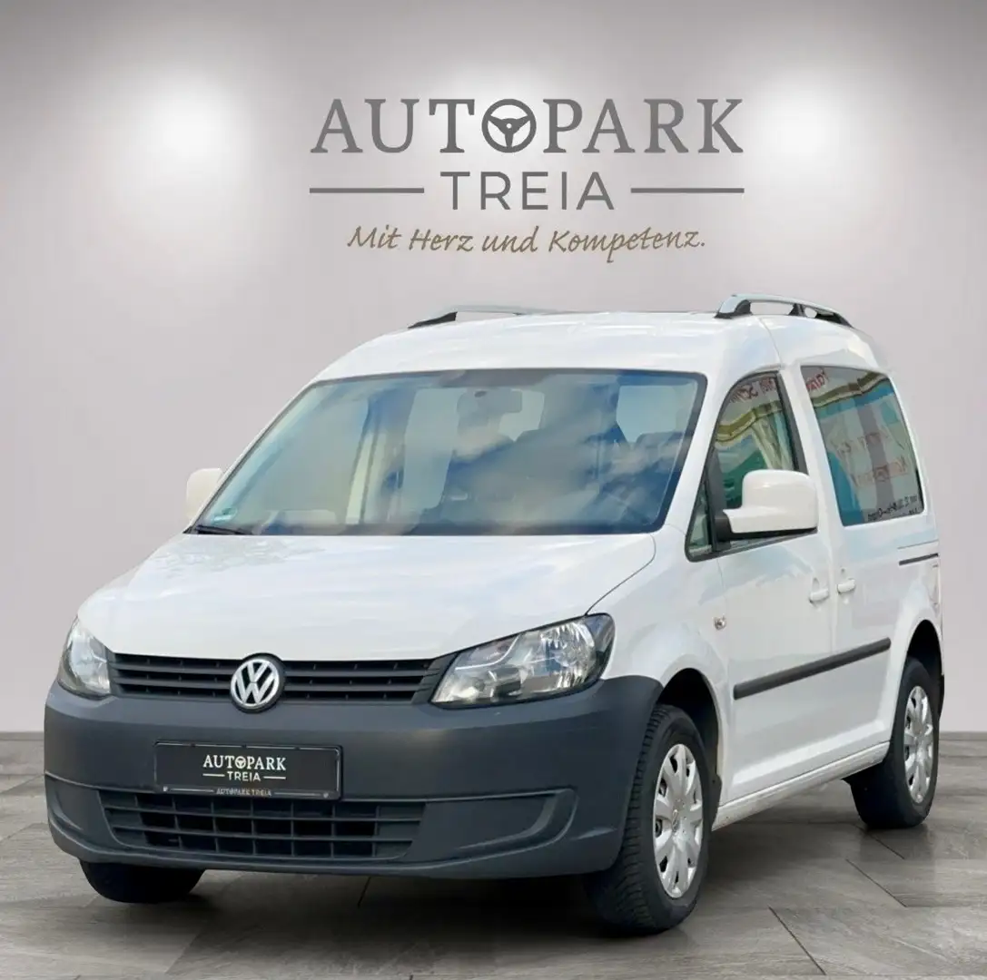 Volkswagen Caddy 1.2 TSI Kombi (TÜV Neu- 7 Sitze- Klima) Blanc - 1